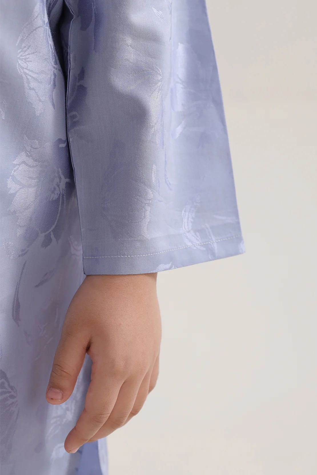 Stitched Cotton Jacquard 2 Piece (Shirt/trouser) For Kids - Image 4