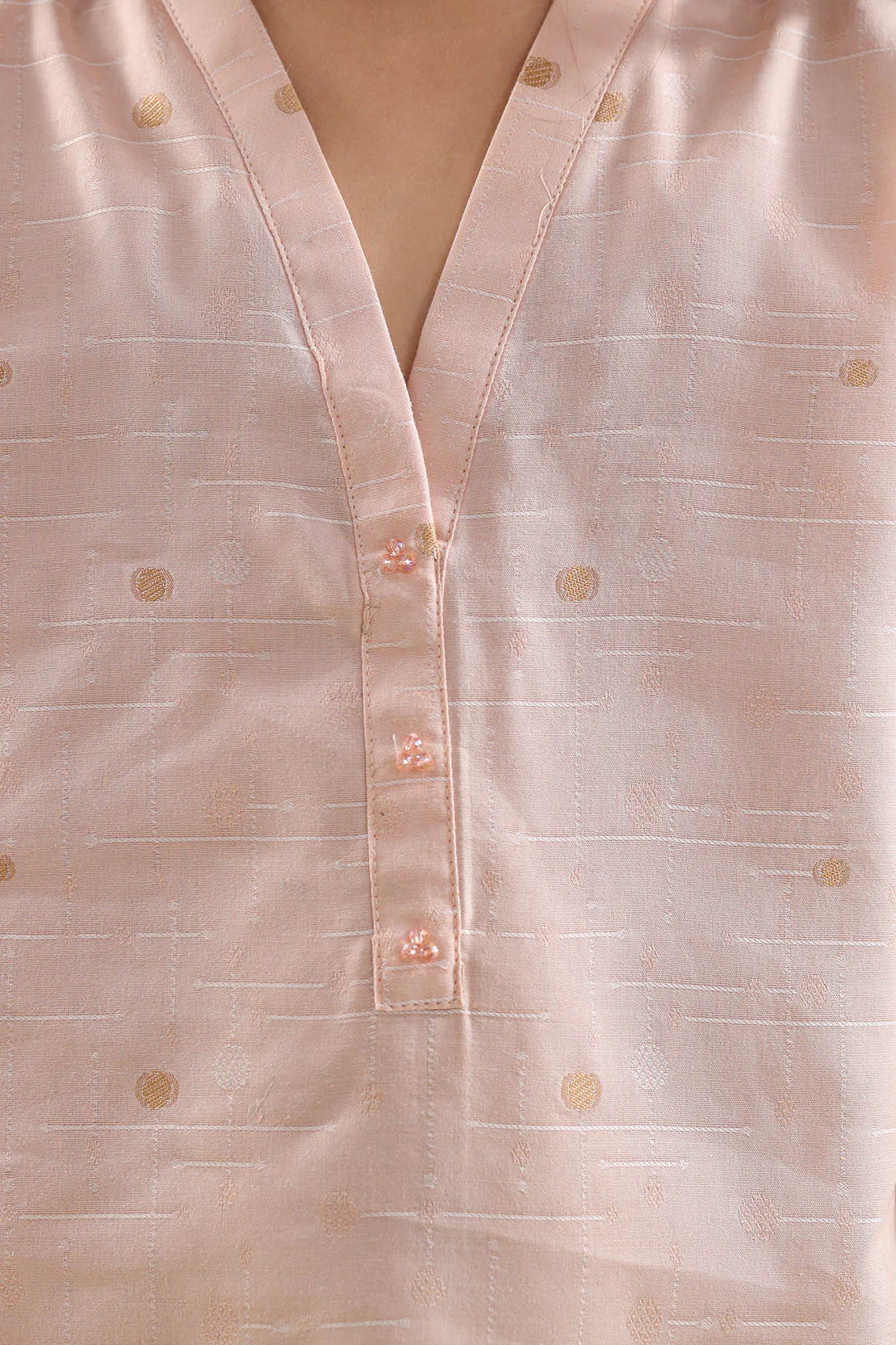 Stitched Cotton Jacquard 2 Piece (Shirt/trouser) For Kids - Image 4
