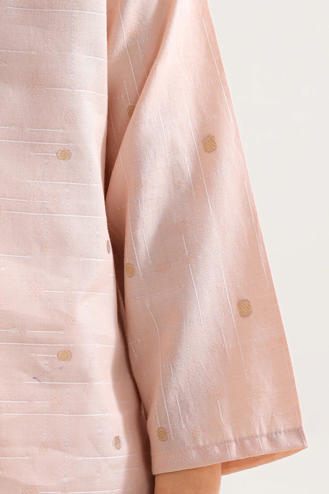 Stitched Cotton Jacquard 2 Piece (Shirt/trouser) For Kids - Image 5
