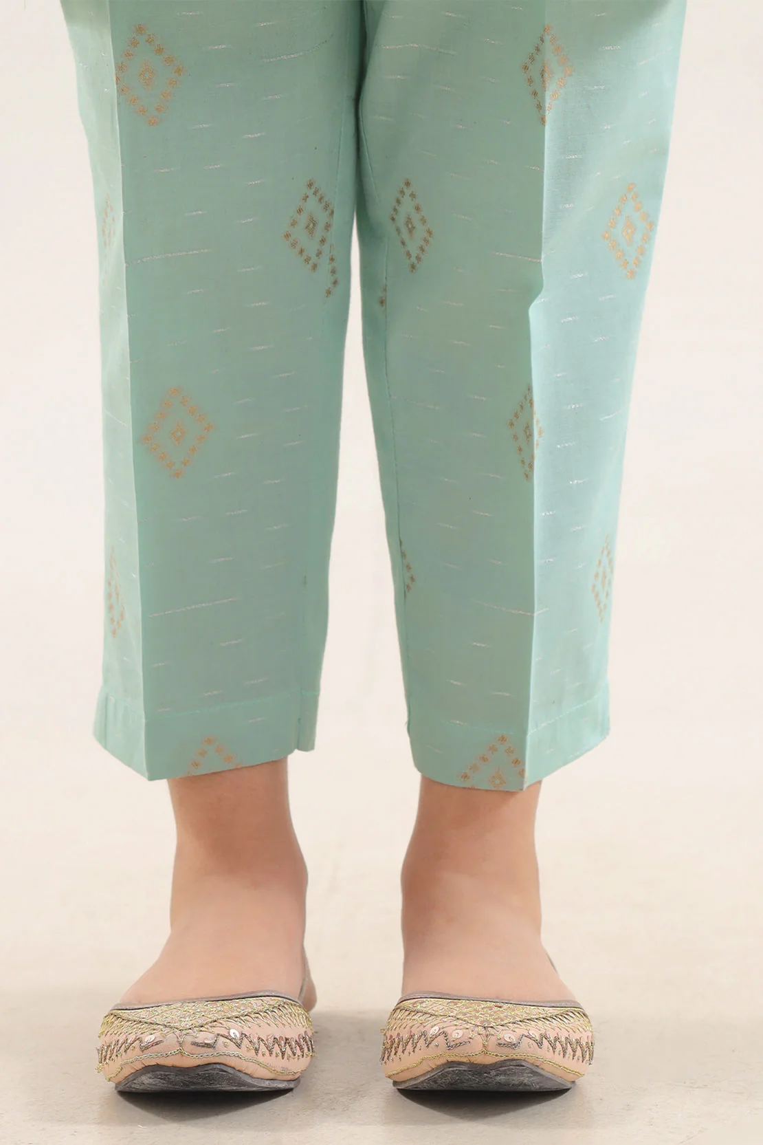 Stitched Cotton Jacquard 2 Piece (Shirt/trouser) For Kids - Image 6