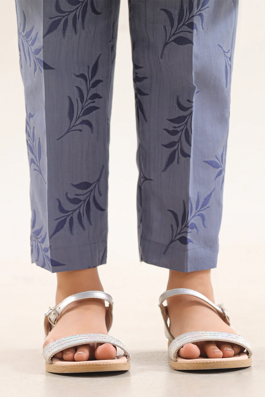 Stitched Cotton Jacquard 2 Piece (Shirt/trouser) For Kids - Image 5