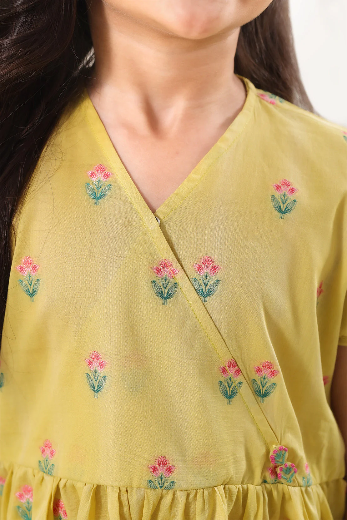 Stitched Cotton Jacquard 2 Piece (Shirt/trouser) For Kids - Image 4