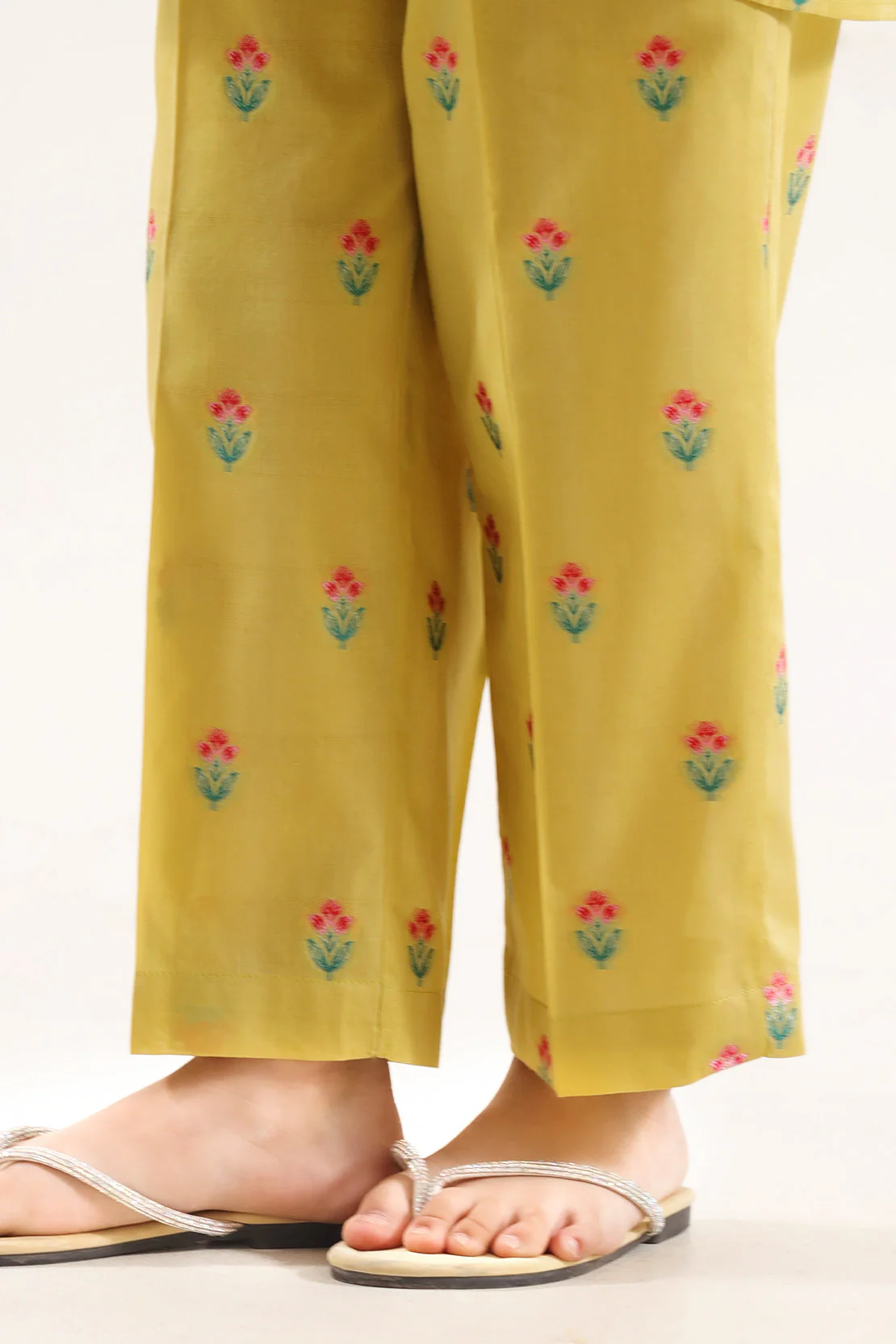 Stitched Cotton Jacquard 2 Piece (Shirt/trouser) For Kids - Image 6