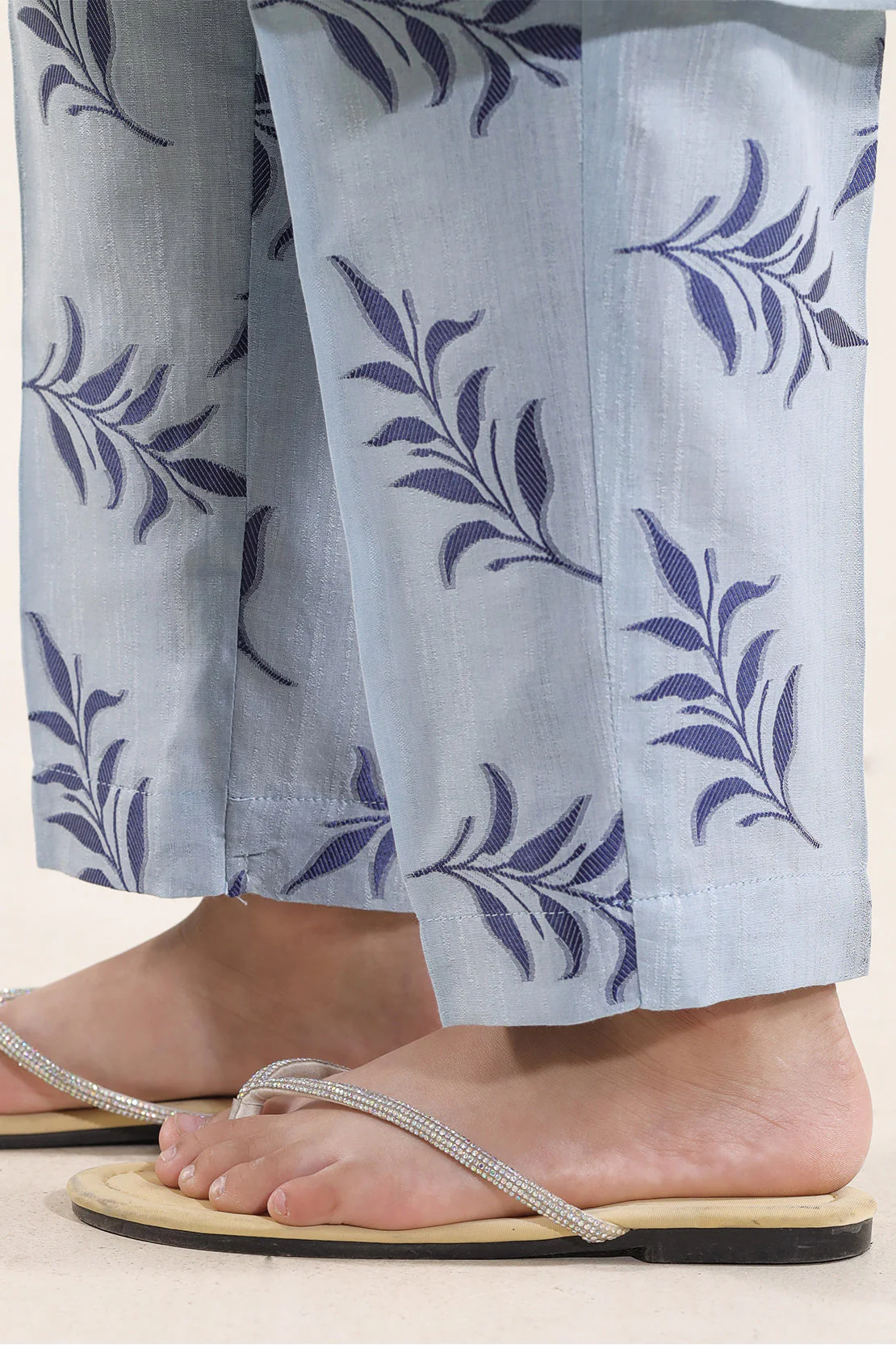 Stitched Cotton Jacquard 2 Piece (Shirt/trouser) For Kids - Image 7