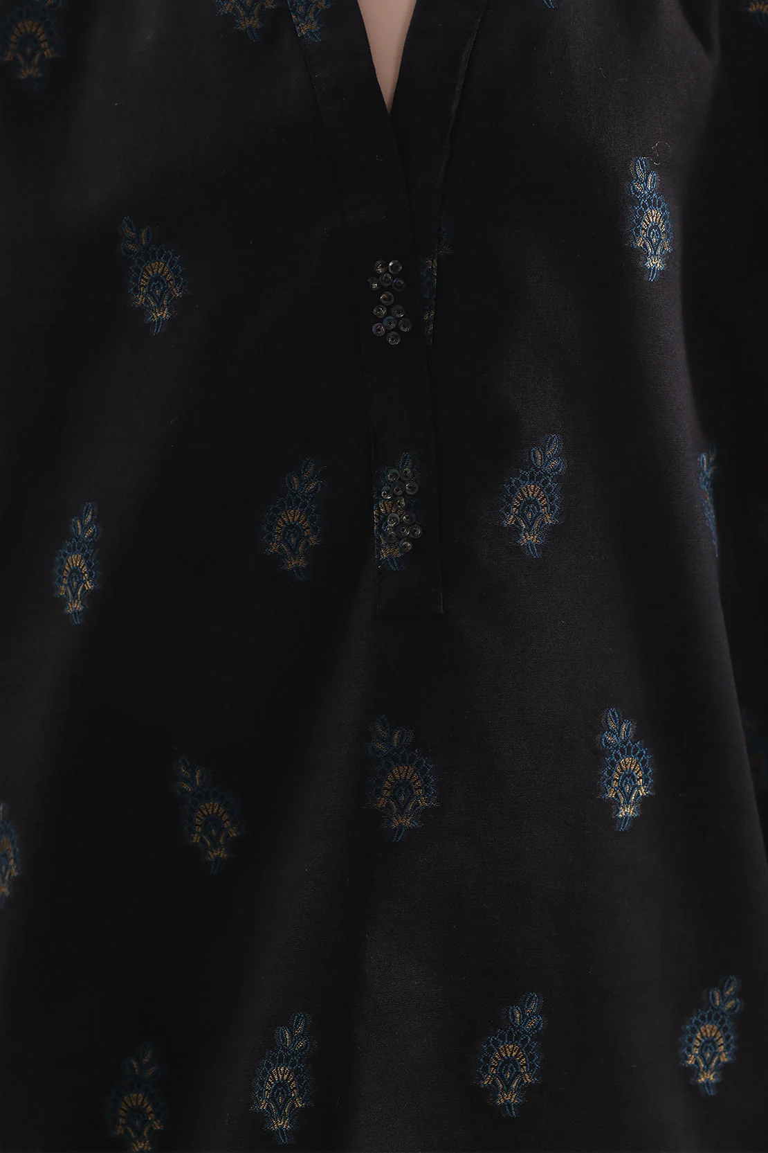 Stitched Cotton Jacquard 2 Piece (Shirt/trouser) For Kids - Image 4