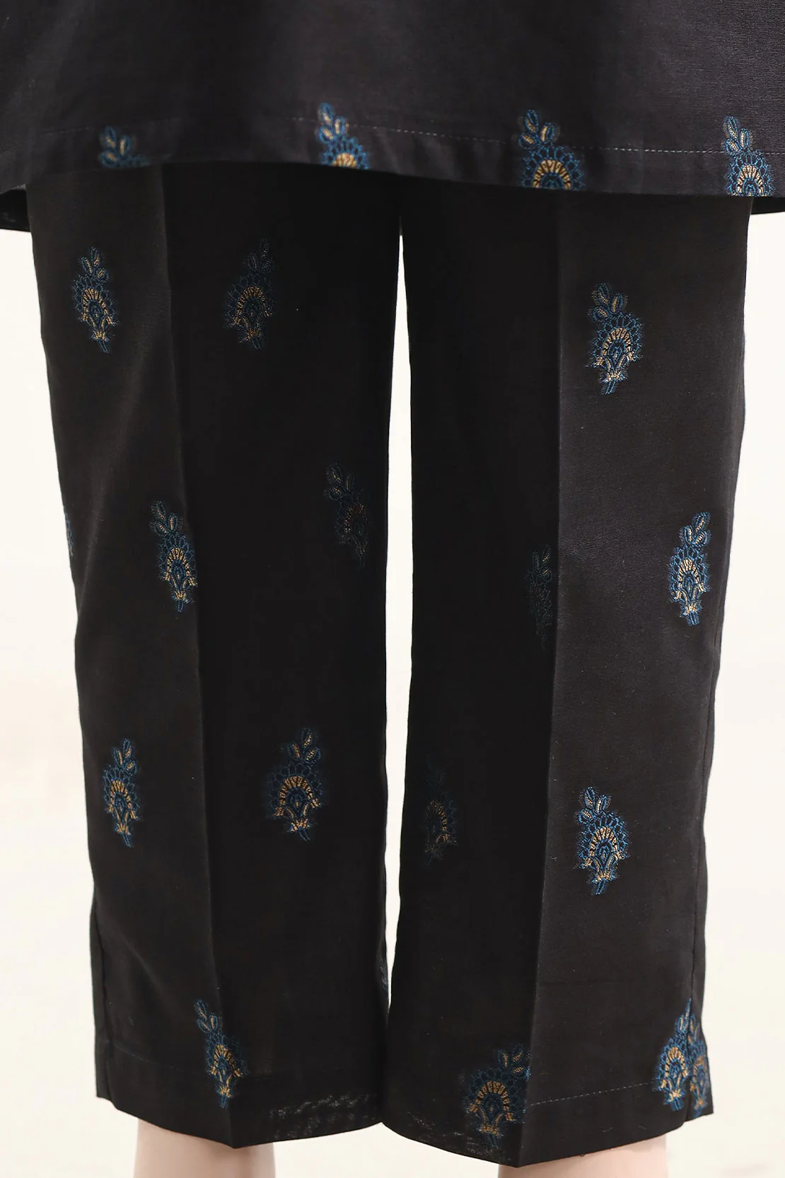 Stitched Cotton Jacquard 2 Piece (Shirt/trouser) For Kids - Image 6