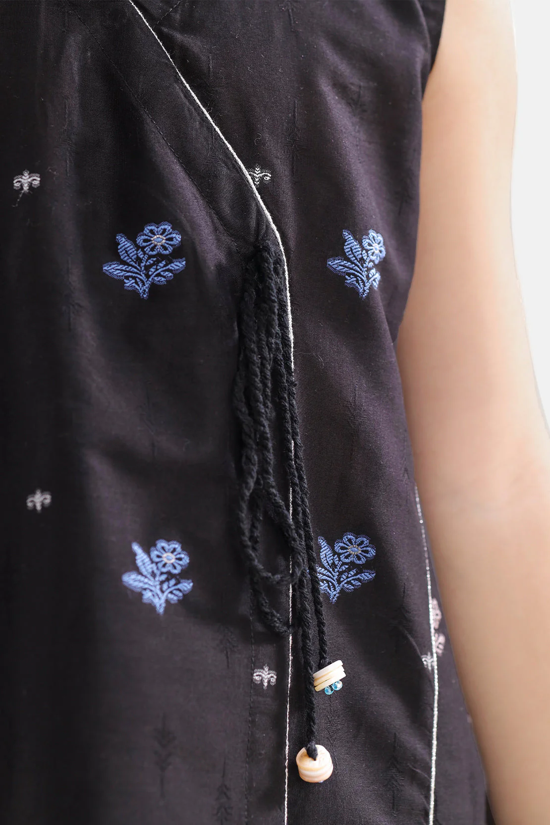 Stitched Cotton Jacquard 2 Piece (Shirt/trouser) For Kids - Image 4