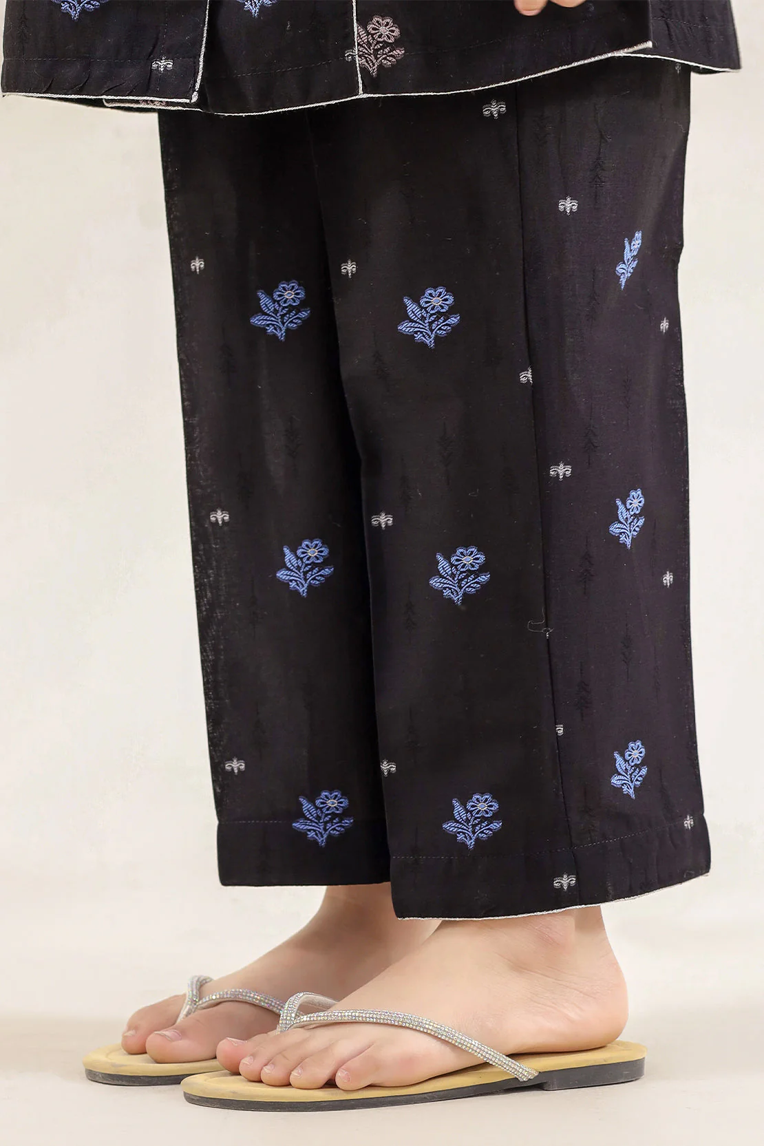 Stitched Cotton Jacquard 2 Piece (Shirt/trouser) For Kids - Image 6