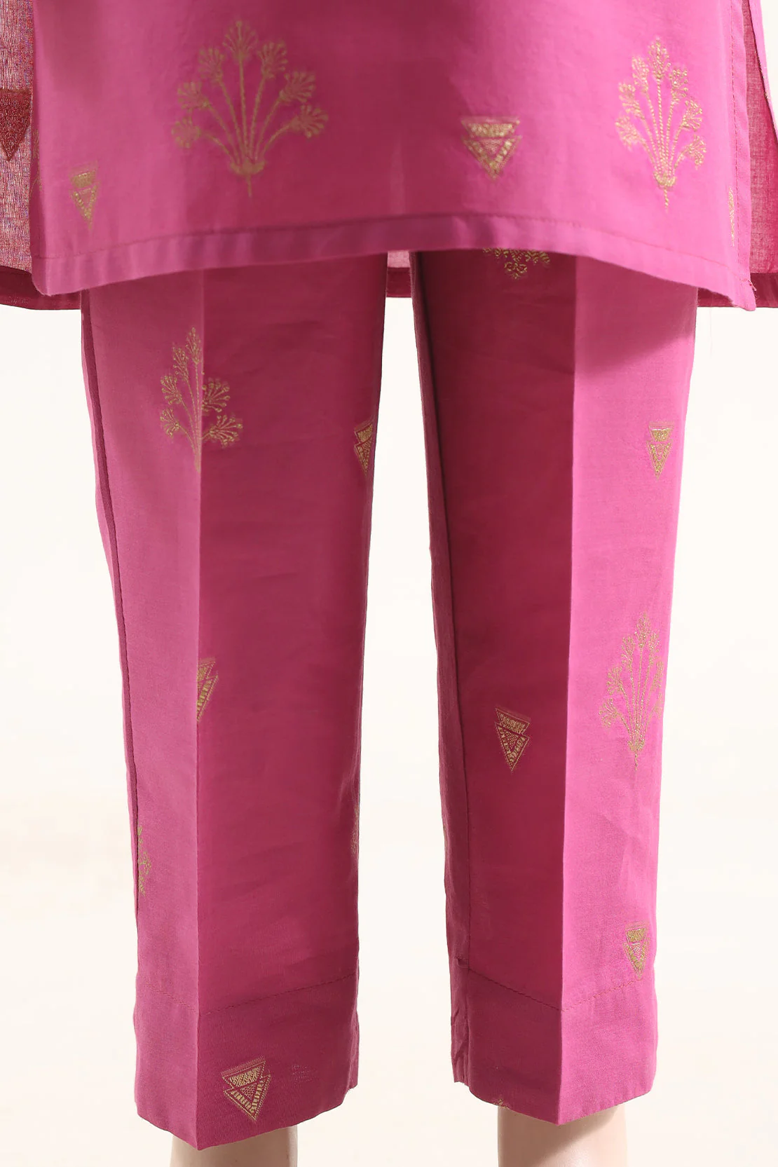 Stitched Cotton Jacquard 2 Piece (Shirt/trouser) For Kids - Image 7