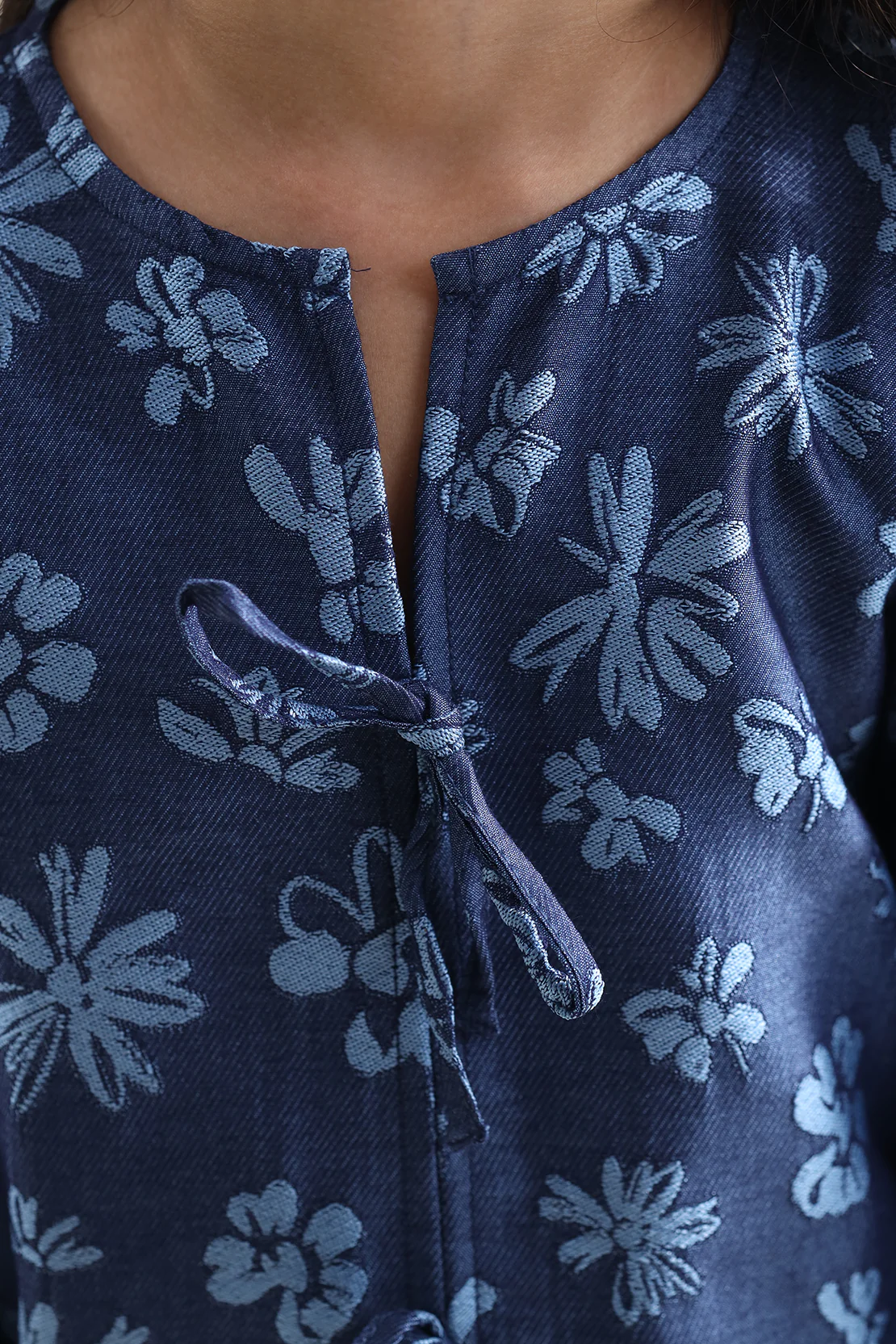 Stitched Cotton Jacquard 2 Piece (Shirt/trouser) For Kids - Image 4