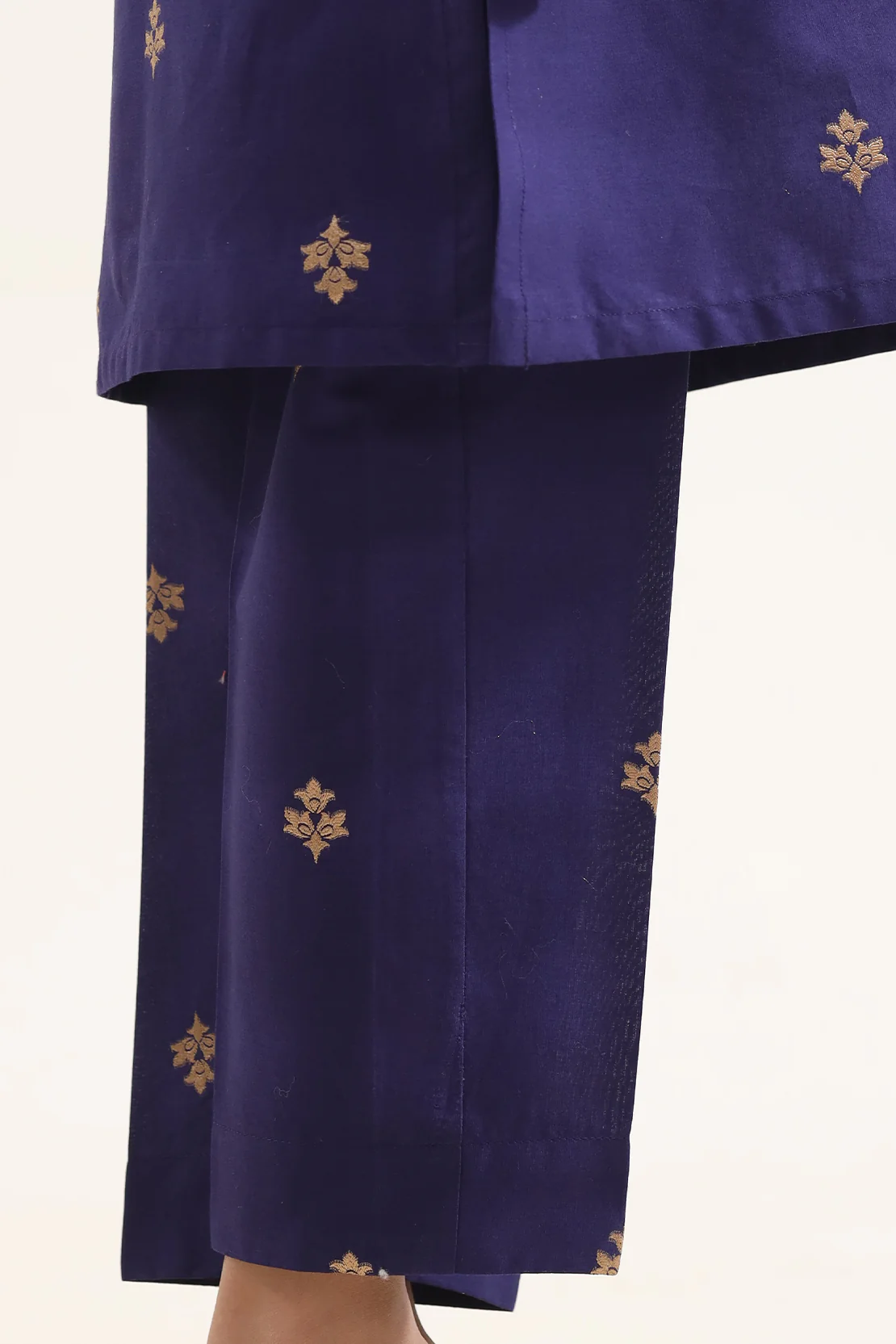 Stitched Cotton Jacquard 2 Piece (Shirt/trouser) For Kids - Image 6