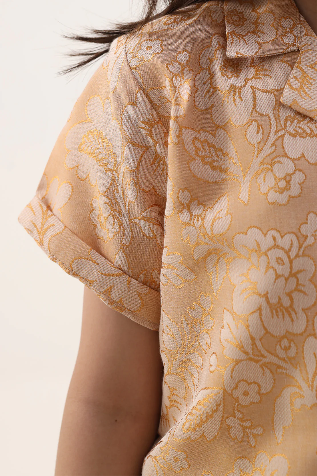 Stitched Cotton Jacquard 2 Piece (Shirt/trouser) For Kids - Image 5