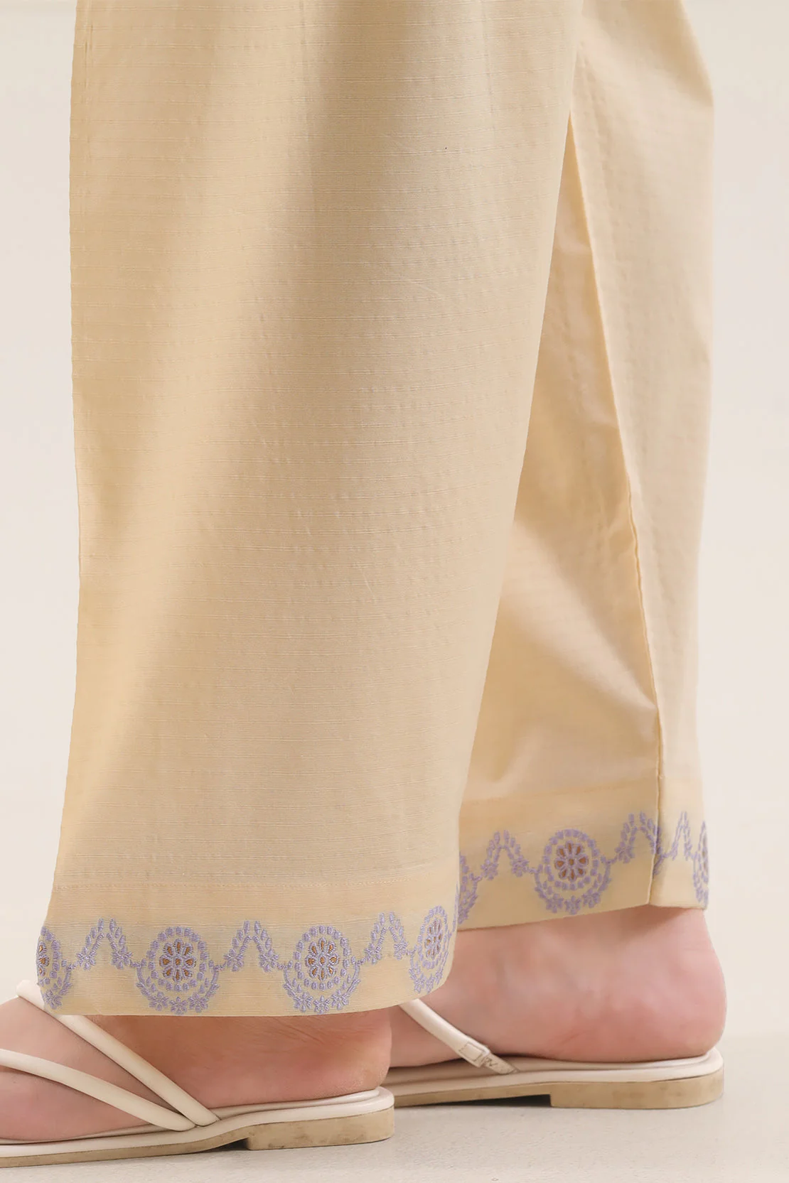Stitched Cotton Jacquard 2 Piece (Shirt/Trouser) - Image 5