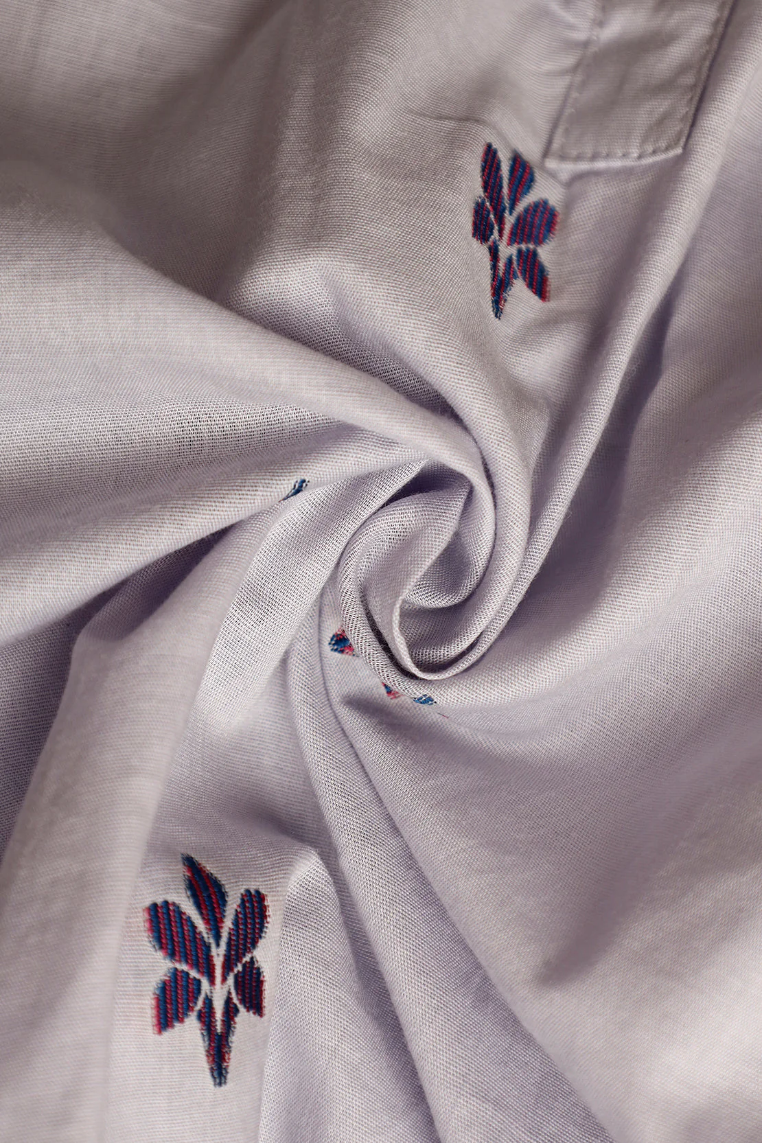 Stitched Cotton Jacquard Shirt/trouser For Kids - Image 6
