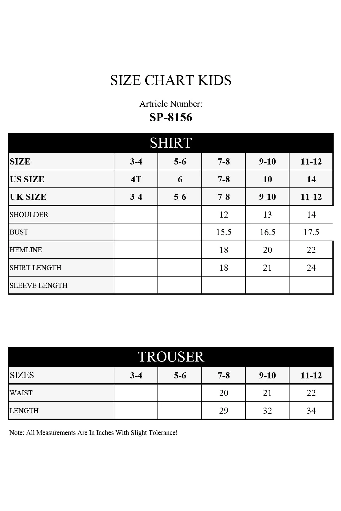 Stitched Cotton Jacquard Shirt/trouser For Kids - Image 7