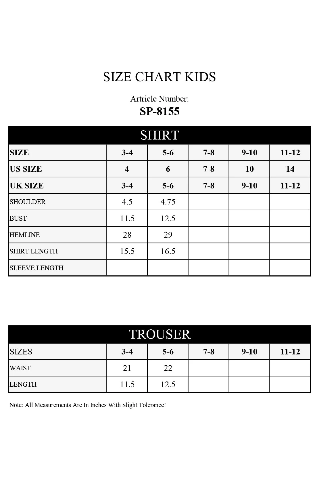 Stitched Cotton Jacquard Shirt/trouser For Kids - Image 5