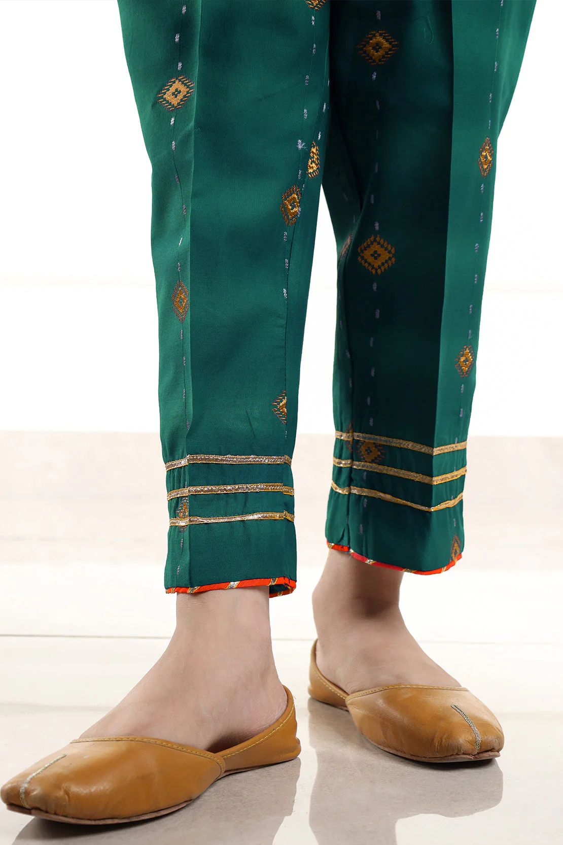 Stitched Cotton Jacquard Shirt/trouser For Kids - Image 7