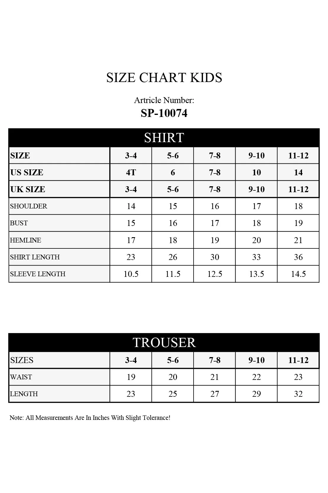 Stitched Cotton Jacquard Shirt/trouser For Kids - Image 6