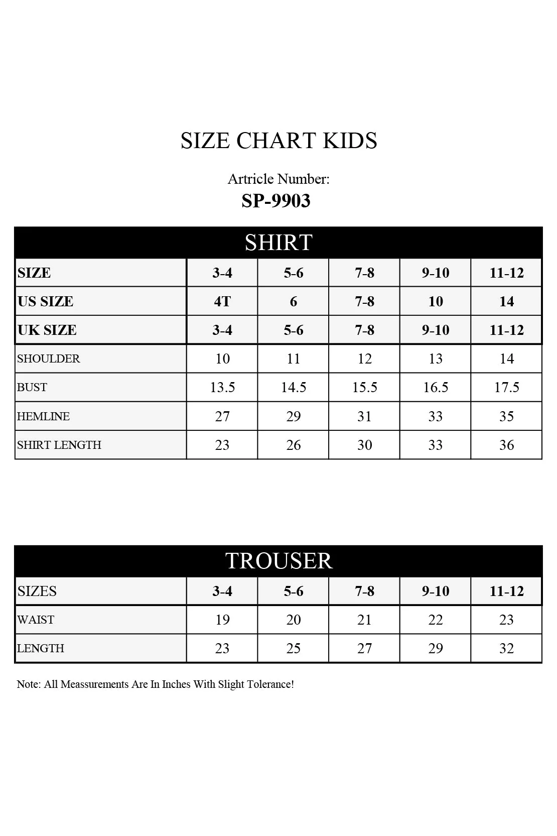 Stitched Cotton Jacquard Shirt/trouser For Kids - Image 6