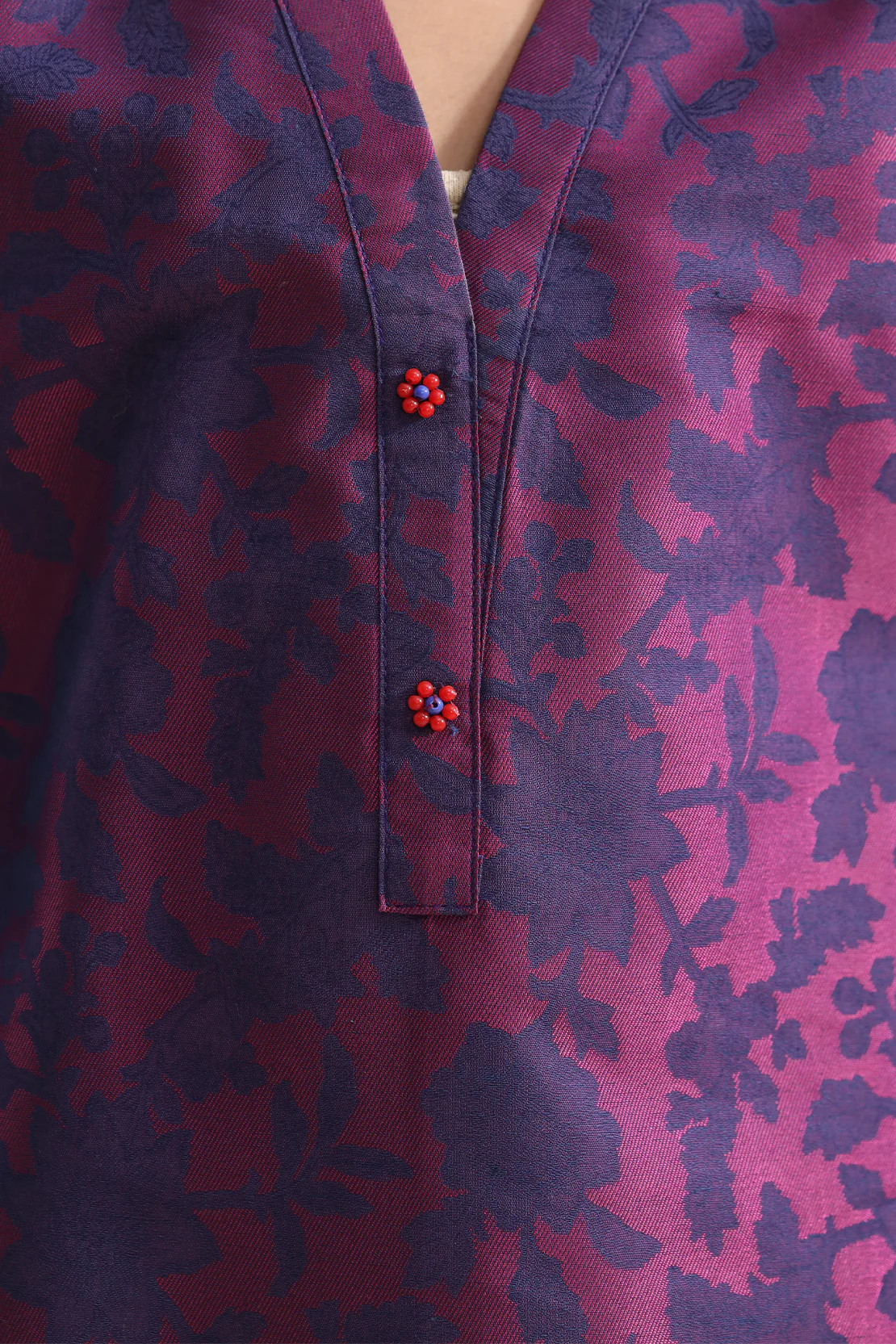 Stitched Jacquard Viscose 2 Piece (Shirt/trouser) For Kids - Image 4