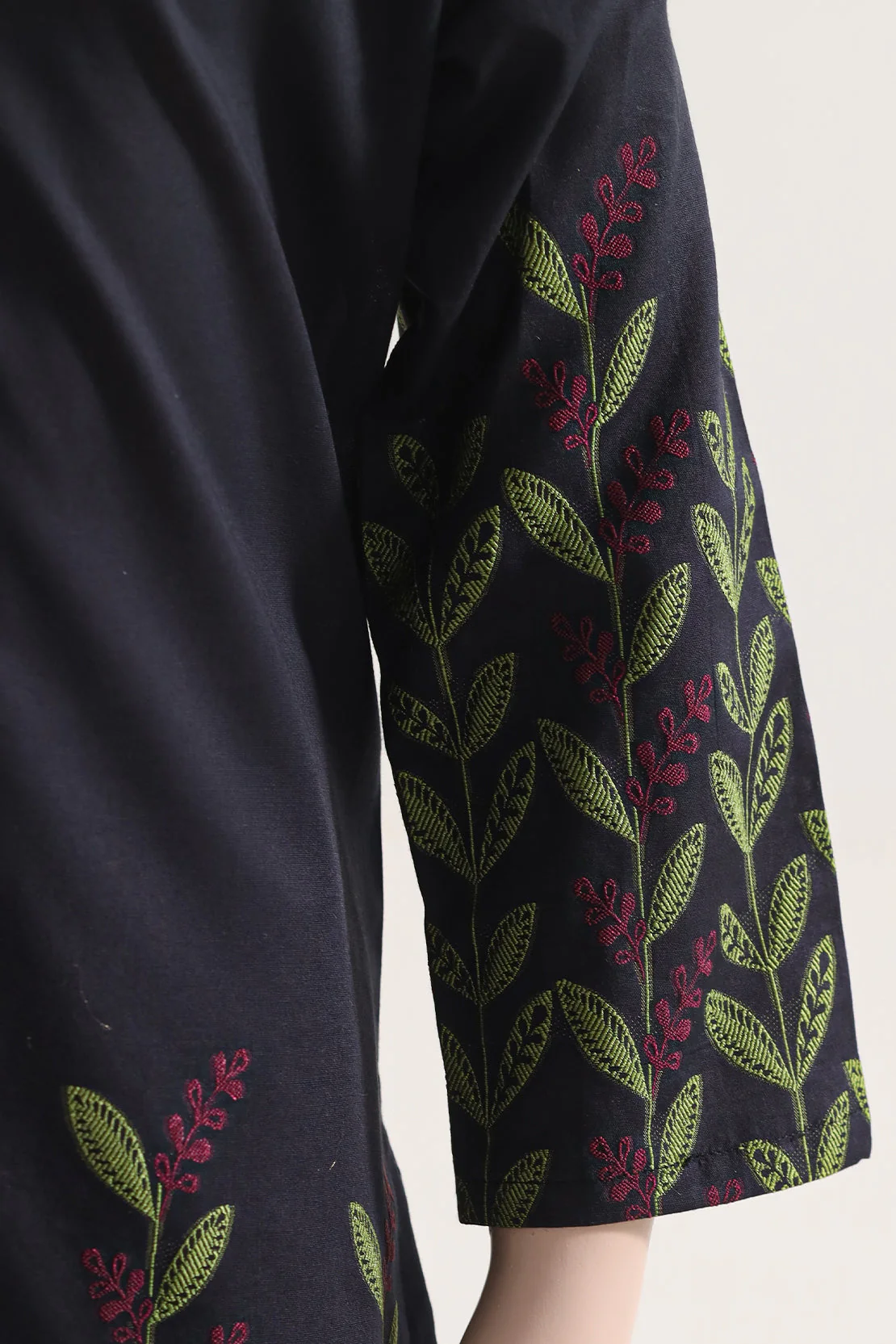 Stitched Jacquard Viscose 2 Piece (Shirt/trouser) For Kids - Image 6