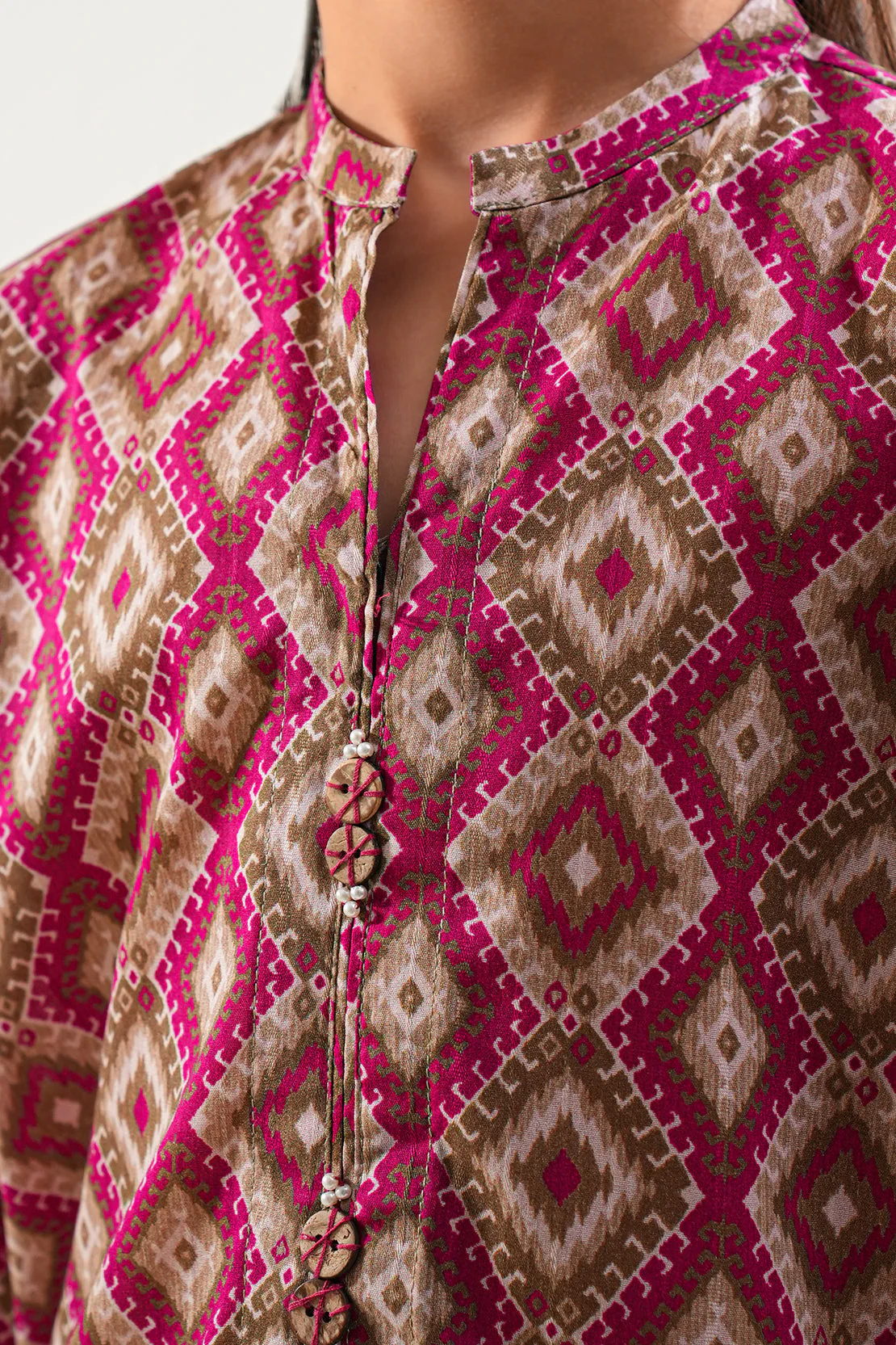 Stitched Lawn 2 Piece (Shirt/Trouser) For Kids - Image 3