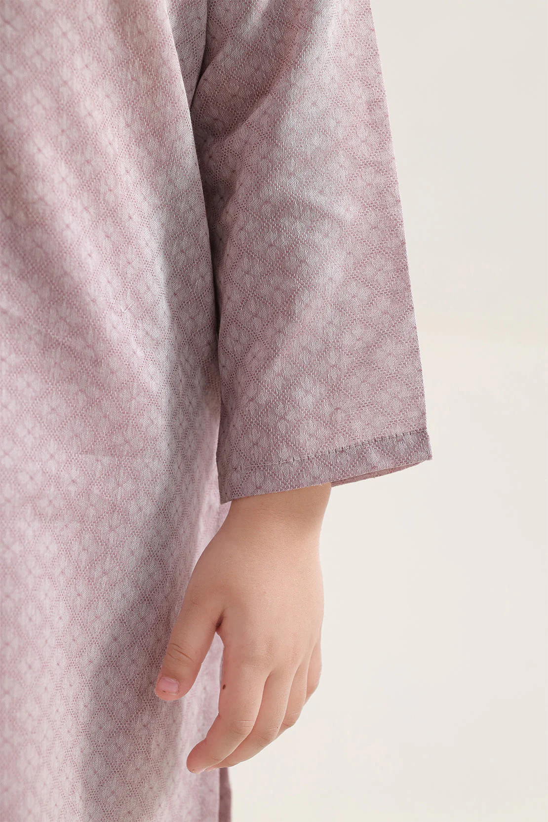 Stitched Lawn Jacquard Shirt/Trouser For Kids - Image 4