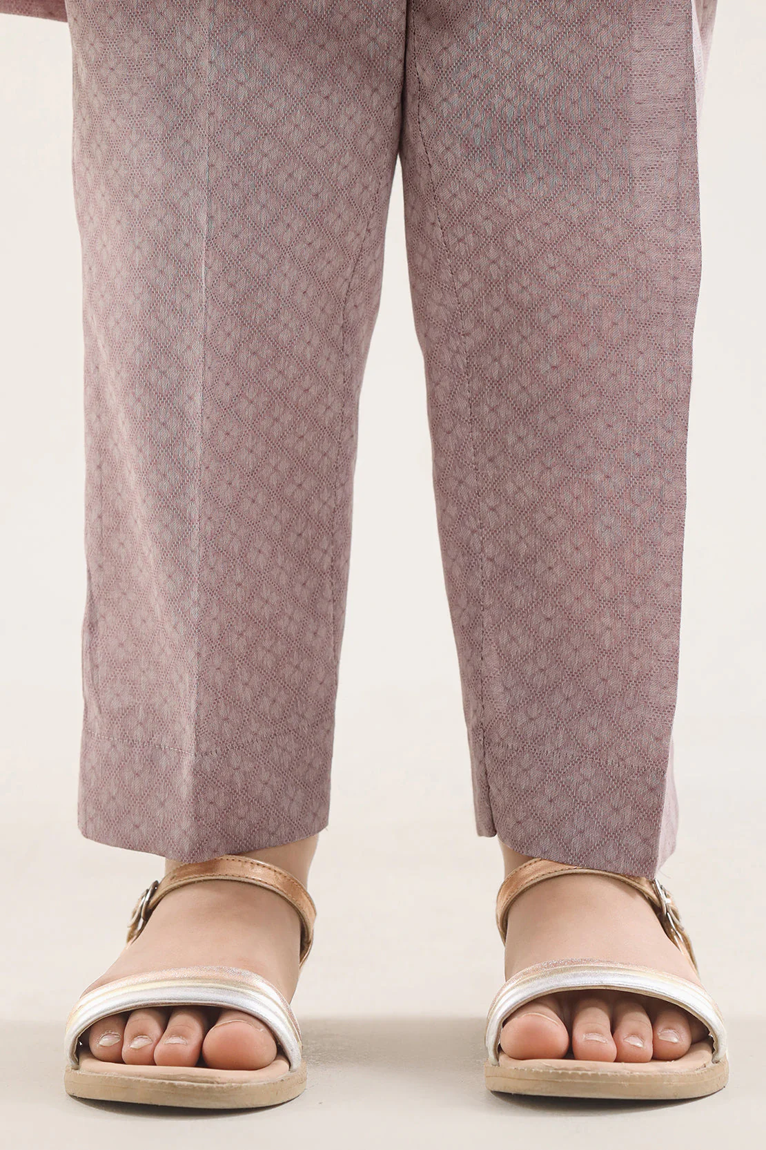 Stitched Lawn Jacquard Shirt/Trouser For Kids - Image 5