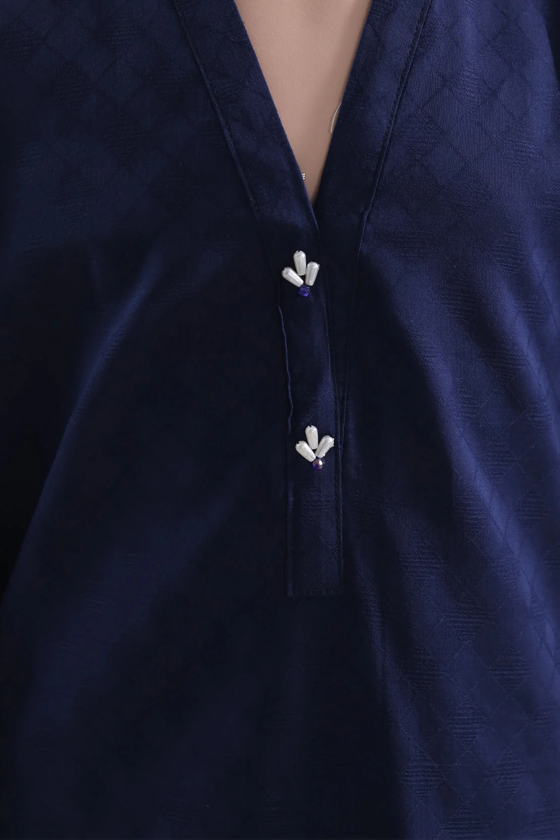 Stitched Lawn Jacquard Shirt/Trouser For Kids - Image 5