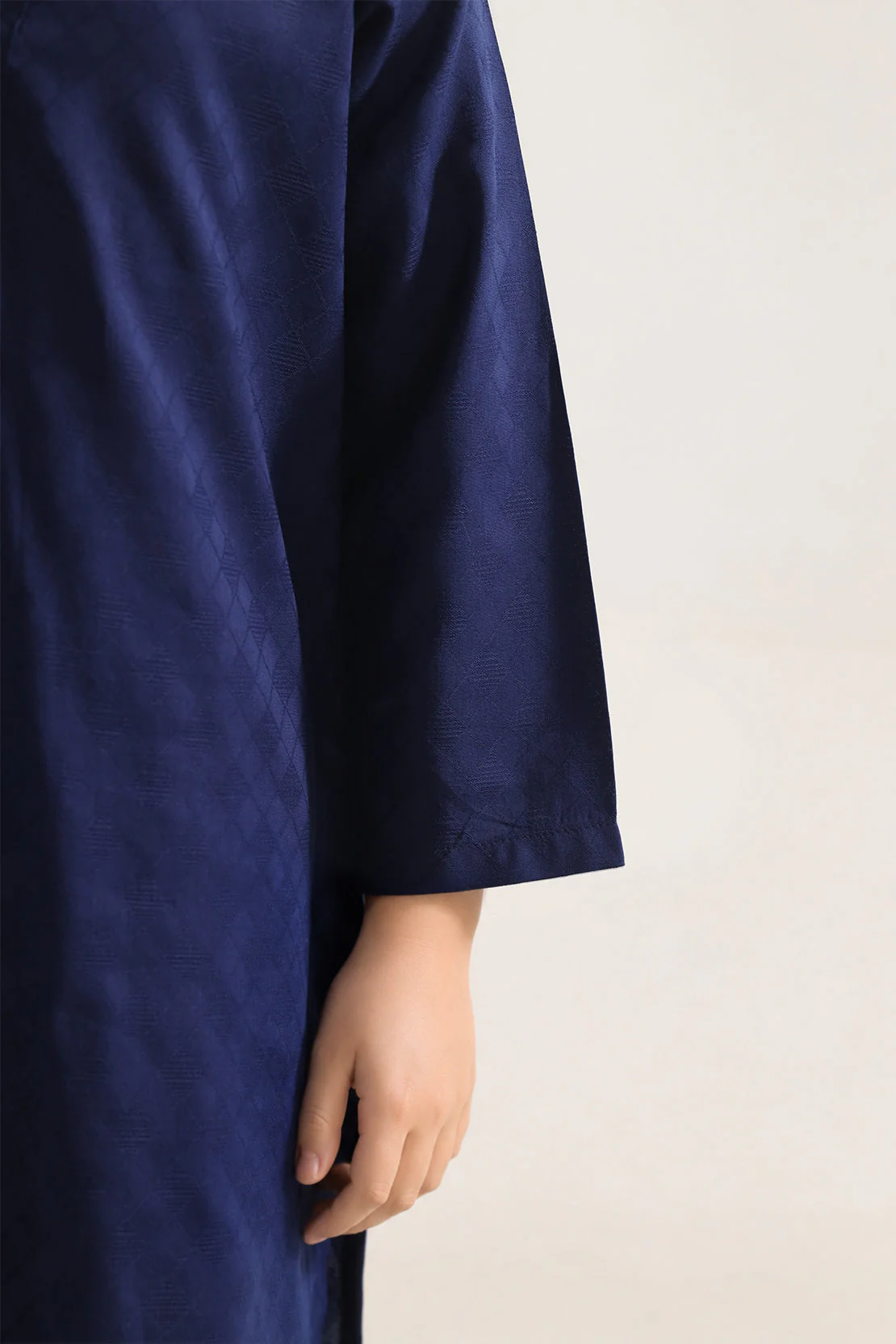 Stitched Lawn Jacquard Shirt/Trouser For Kids - Image 6