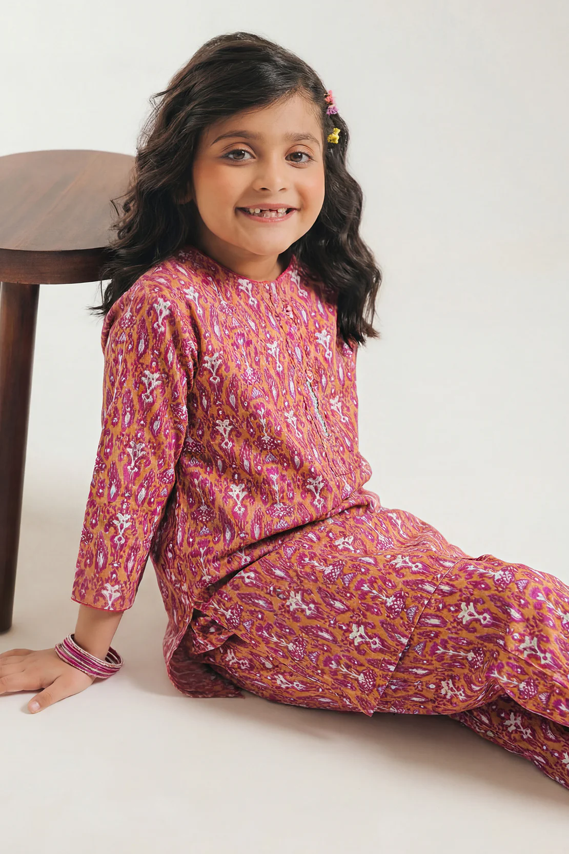 Stitched Lawn Shirt For Kids - Image 3