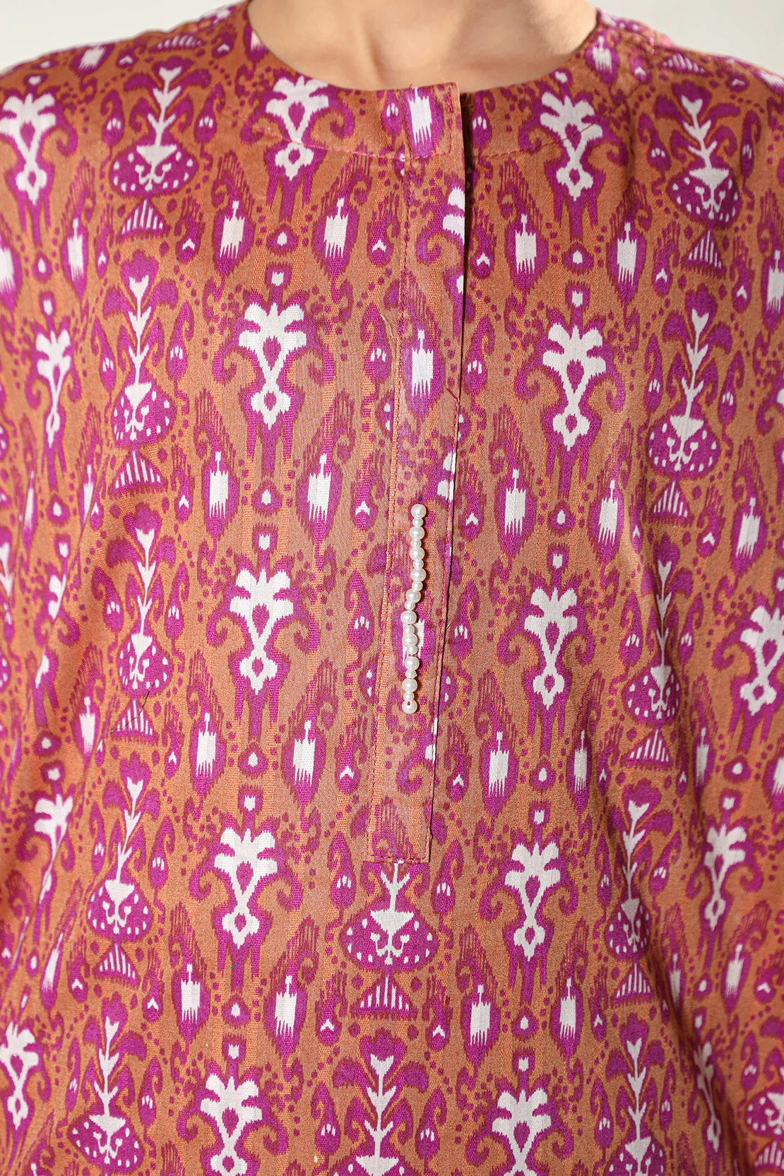 Stitched Lawn Shirt For Kids - Image 4