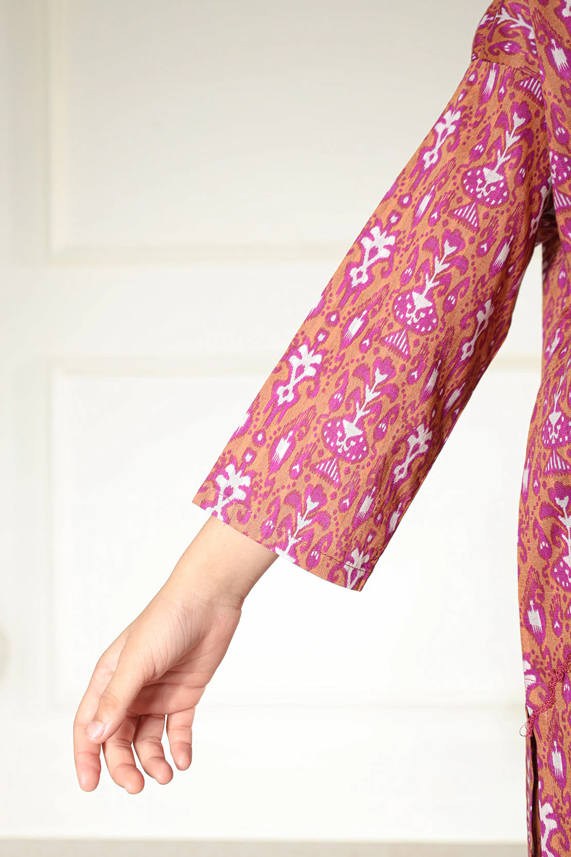 Stitched Lawn Shirt For Kids - Image 5