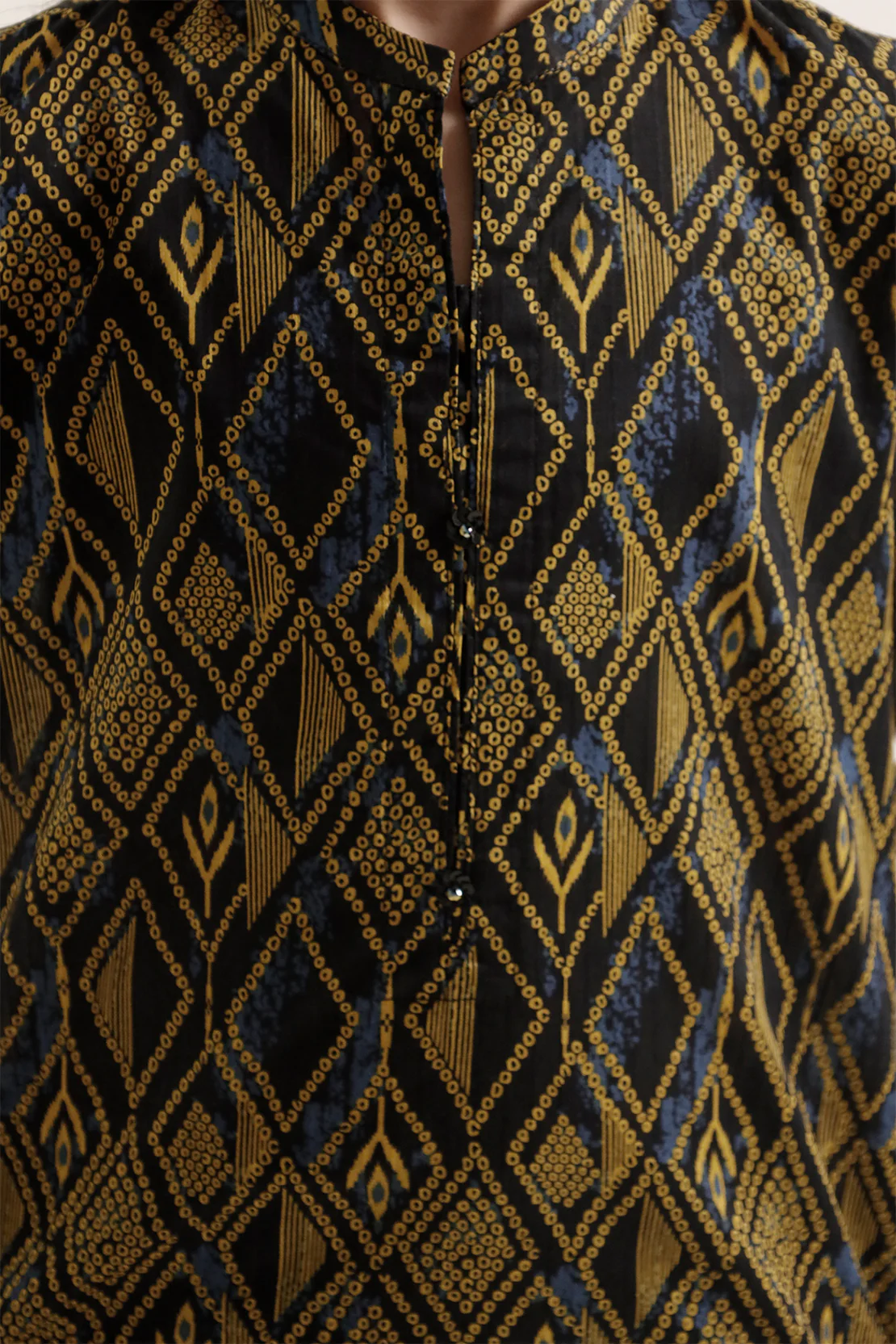 Stitched Printed Lawn Shirt For Kids - Image 3
