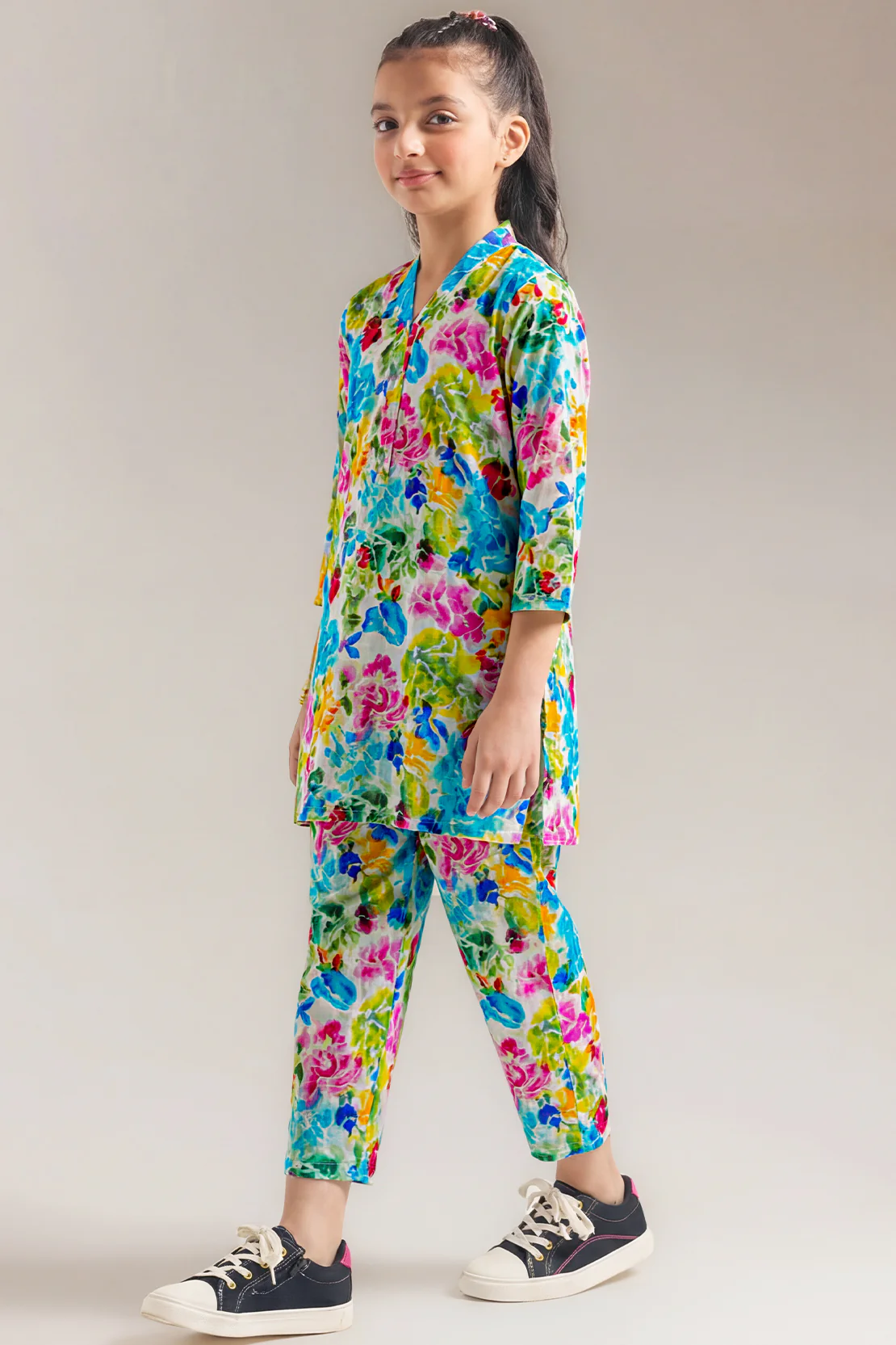 Stitched Lawn Shirt For Kids - Image 2