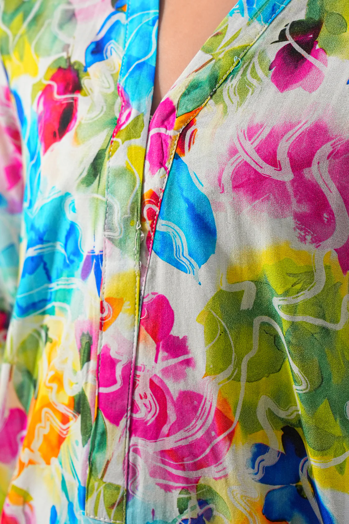 Stitched Lawn Shirt For Kids - Image 4