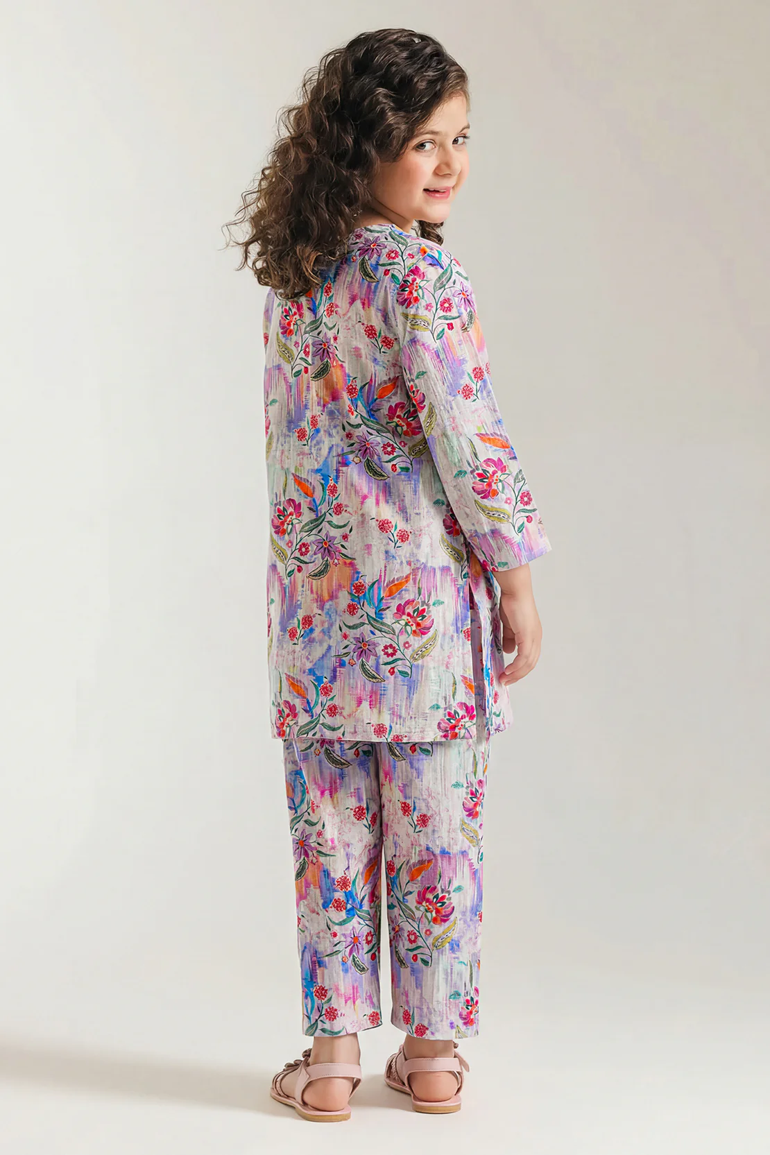 Stitched Lawn Shirt For Kids - Image 3