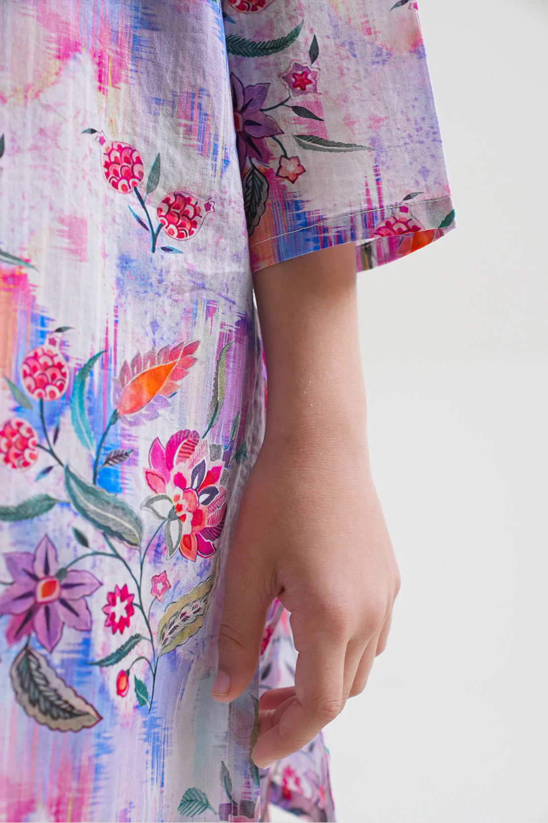 Stitched Lawn Shirt For Kids - Image 5