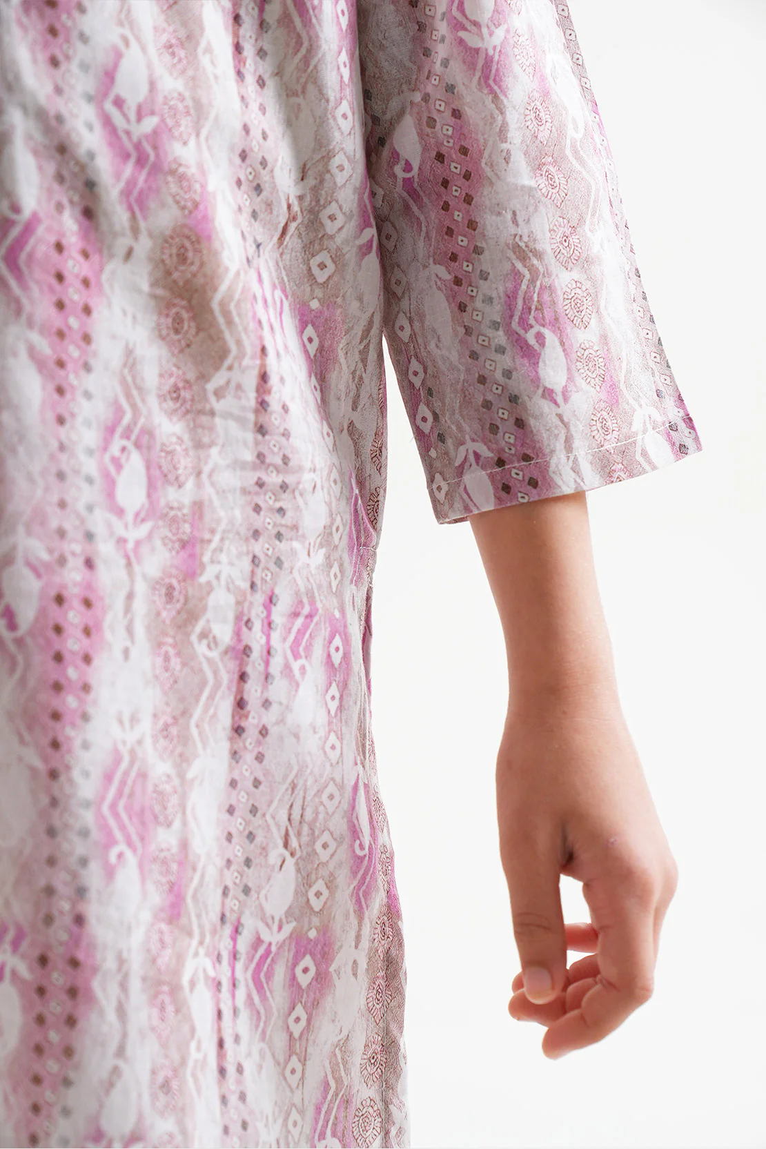 Stitched Lawn Shirt For Kids - Image 4