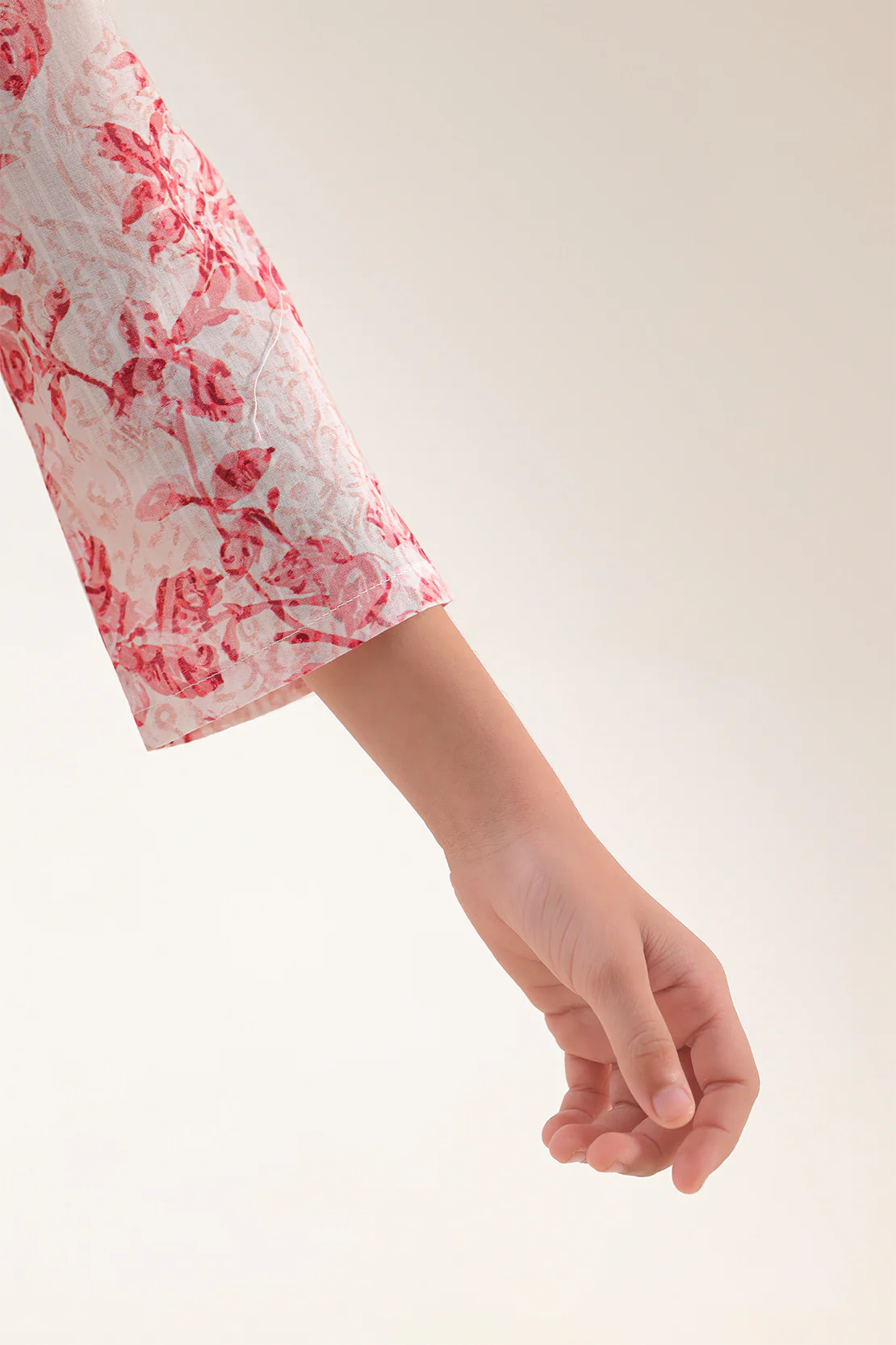 Stitched Printed Lawn Shirt For Kids - Image 5
