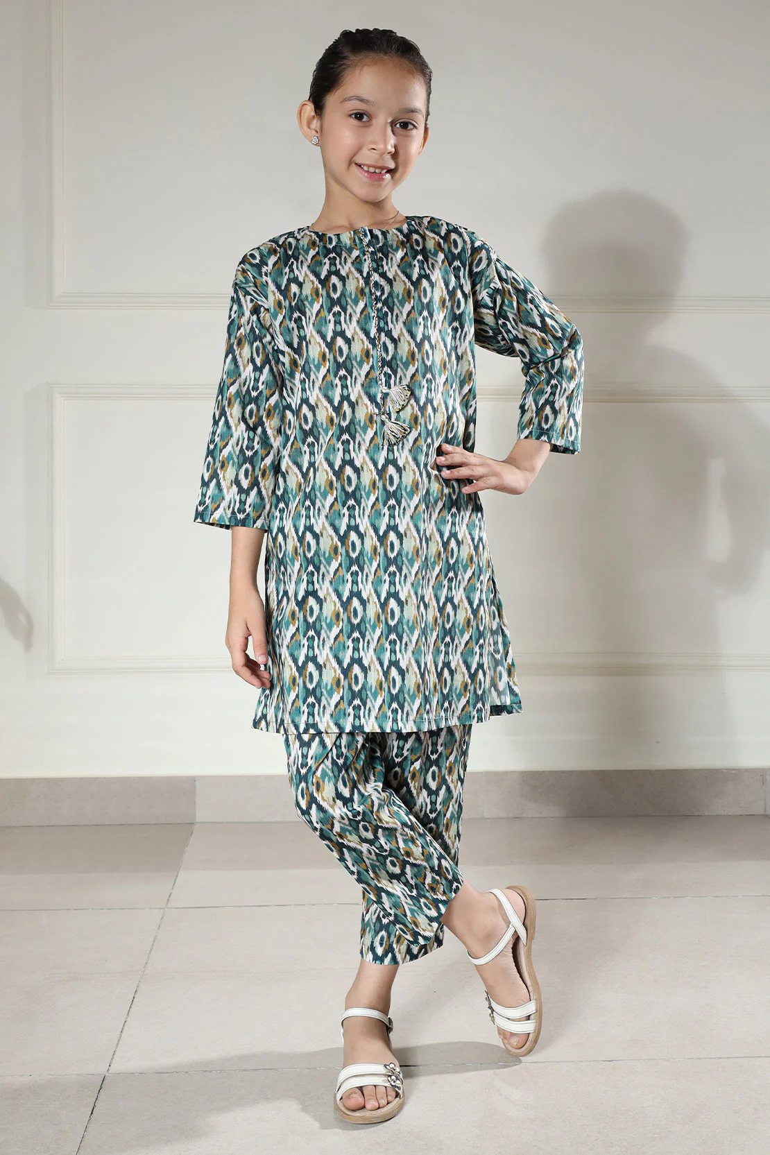 Stitched Lawn Stitched 2 Piece (Shirt/Trouser) - Image 3