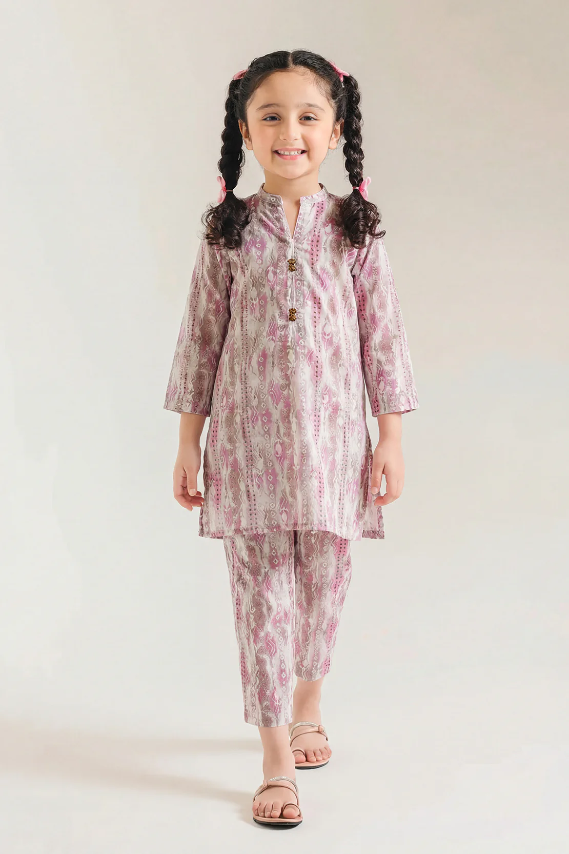 Stitched Lawn Stitched 2 Piece (Shirt/Trouser) For Kids - Image 2