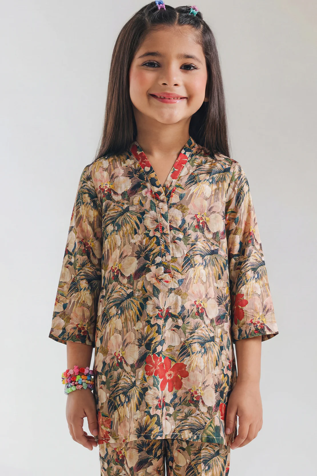 Stitched Lawn Stitched 2 Piece (Shirt/Trouser) For Kids - Image 3