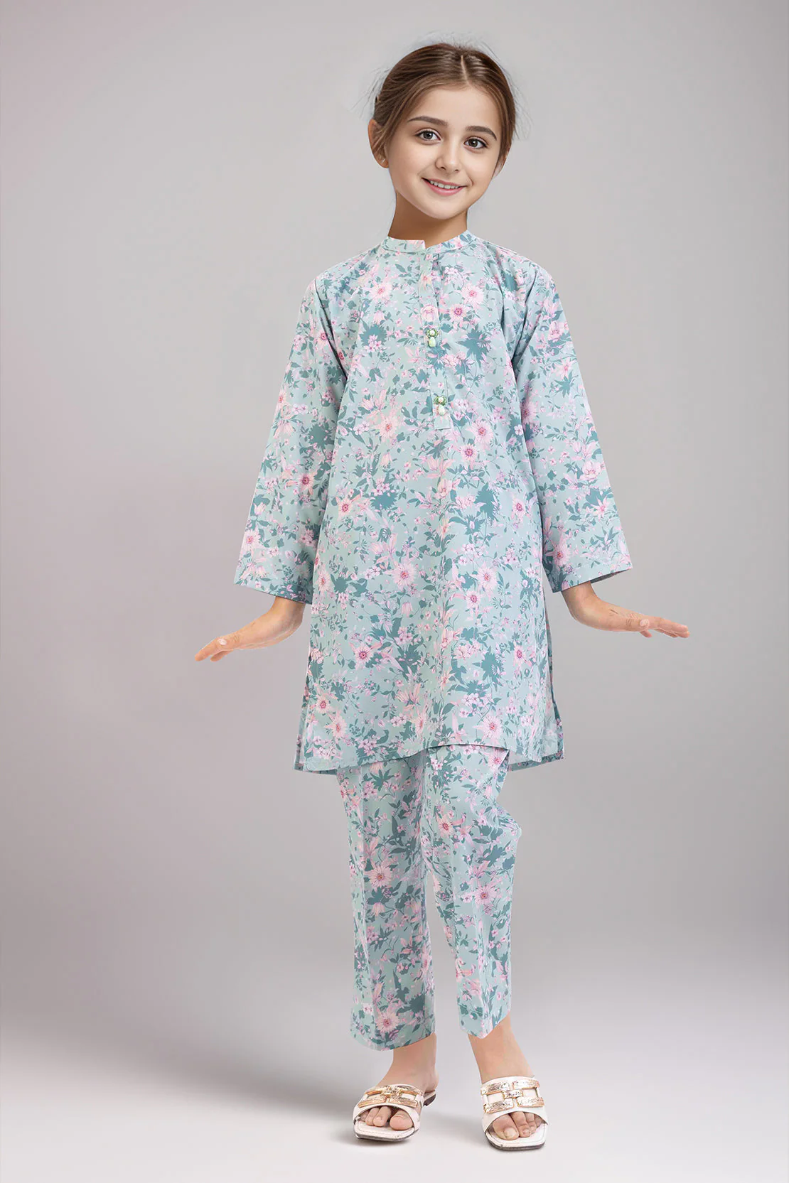 Stitched Polyester Shirt/trouser For Kids
