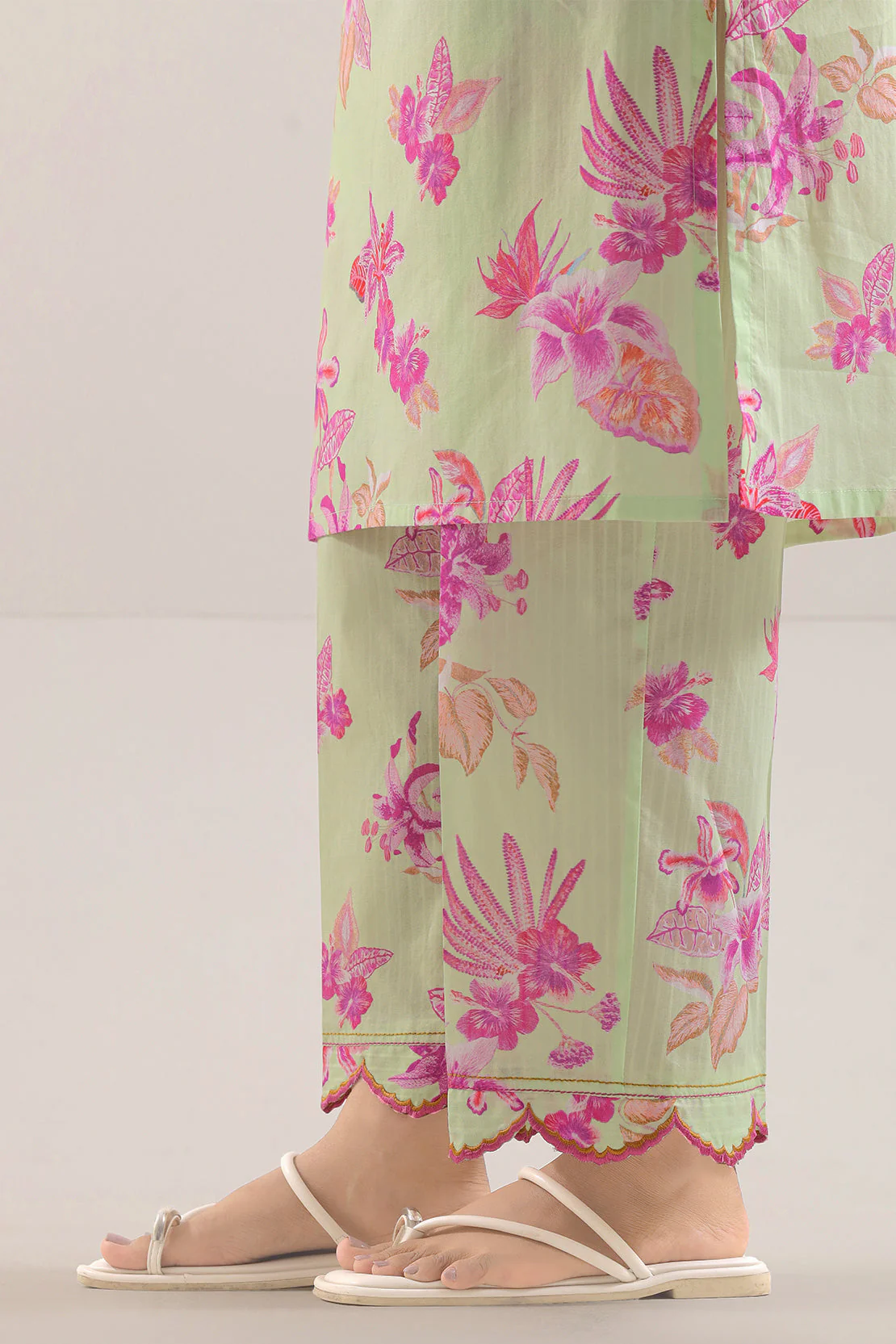 Stitched Printed Embroidered Lawn 2 Piece (Shirt/Trouser) - Image 6