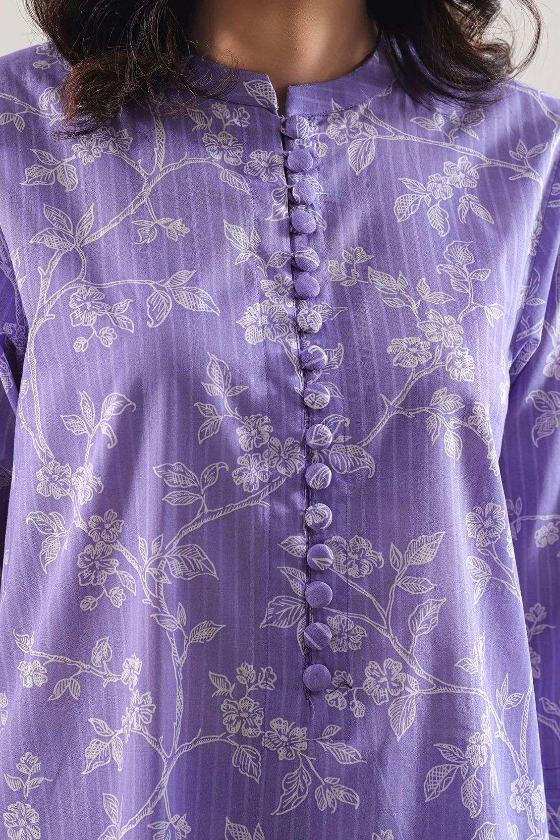 Stitched printed Embroidered Lawn 2 Piece (Shirt/Trouser) - Image 4