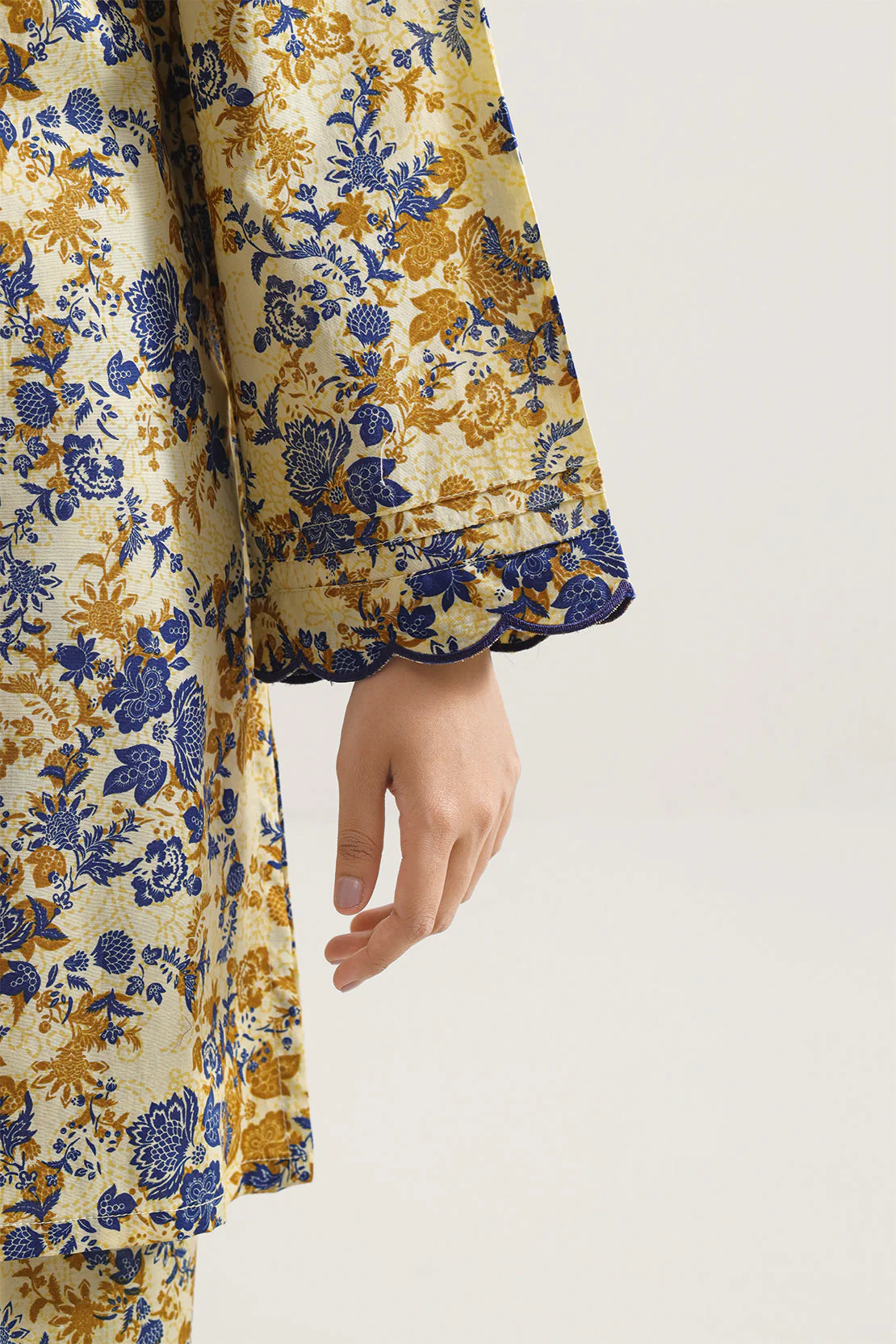 Stitched Printed Embroidered Lawn 2 Piece (Shirt/Trouser) - Image 5