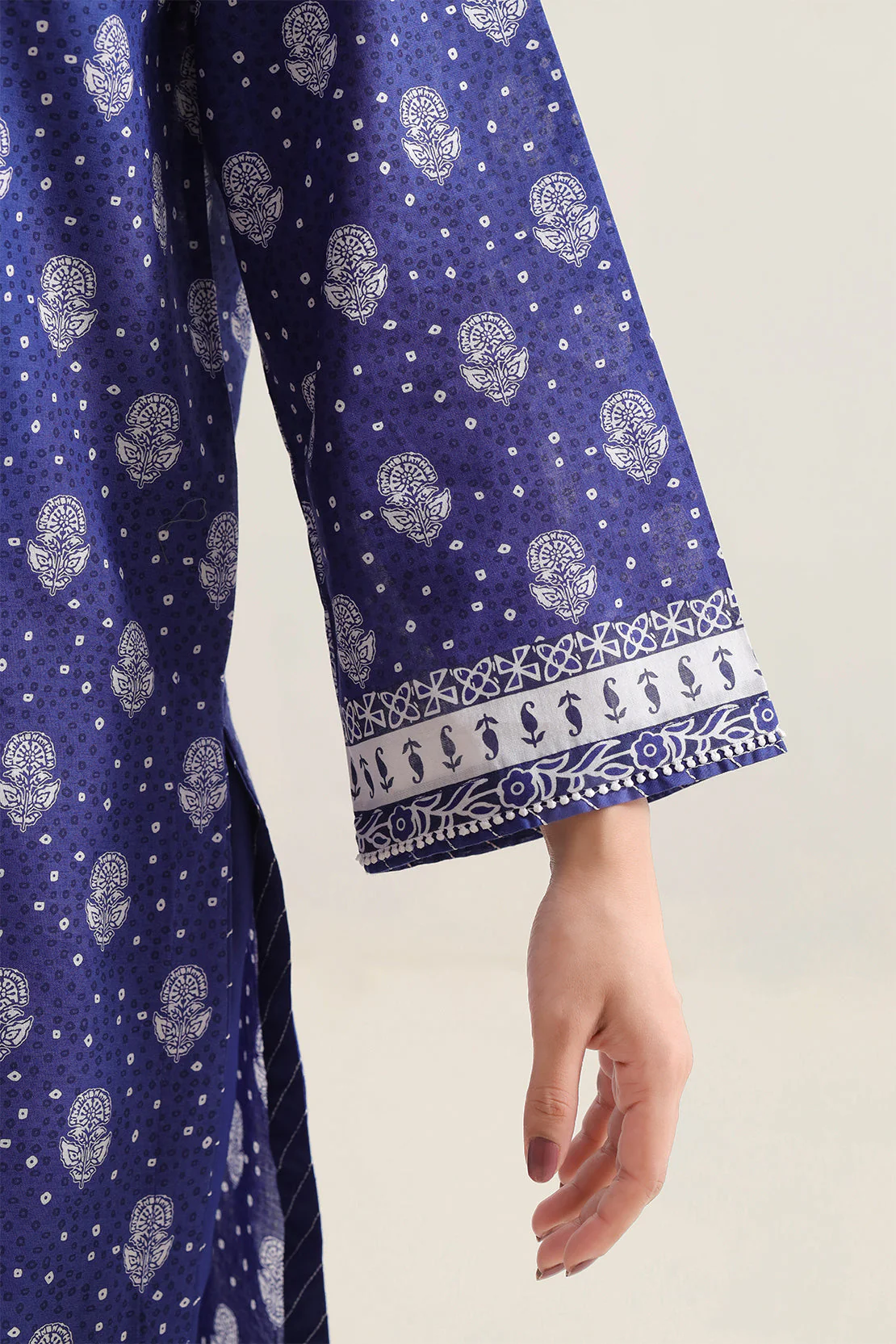 Stitched Printed Embroidered Lawn 2 Piece (Shirt/Trouser) - Image 4