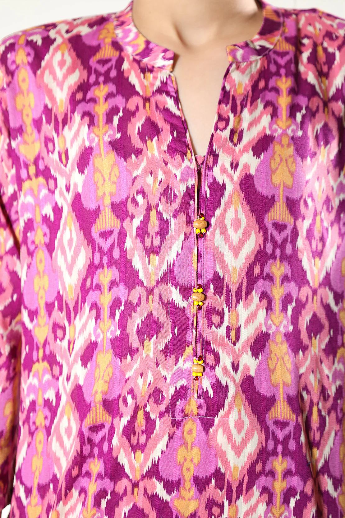 Stitched Printed Lawn Shirt For Kids - Image 6