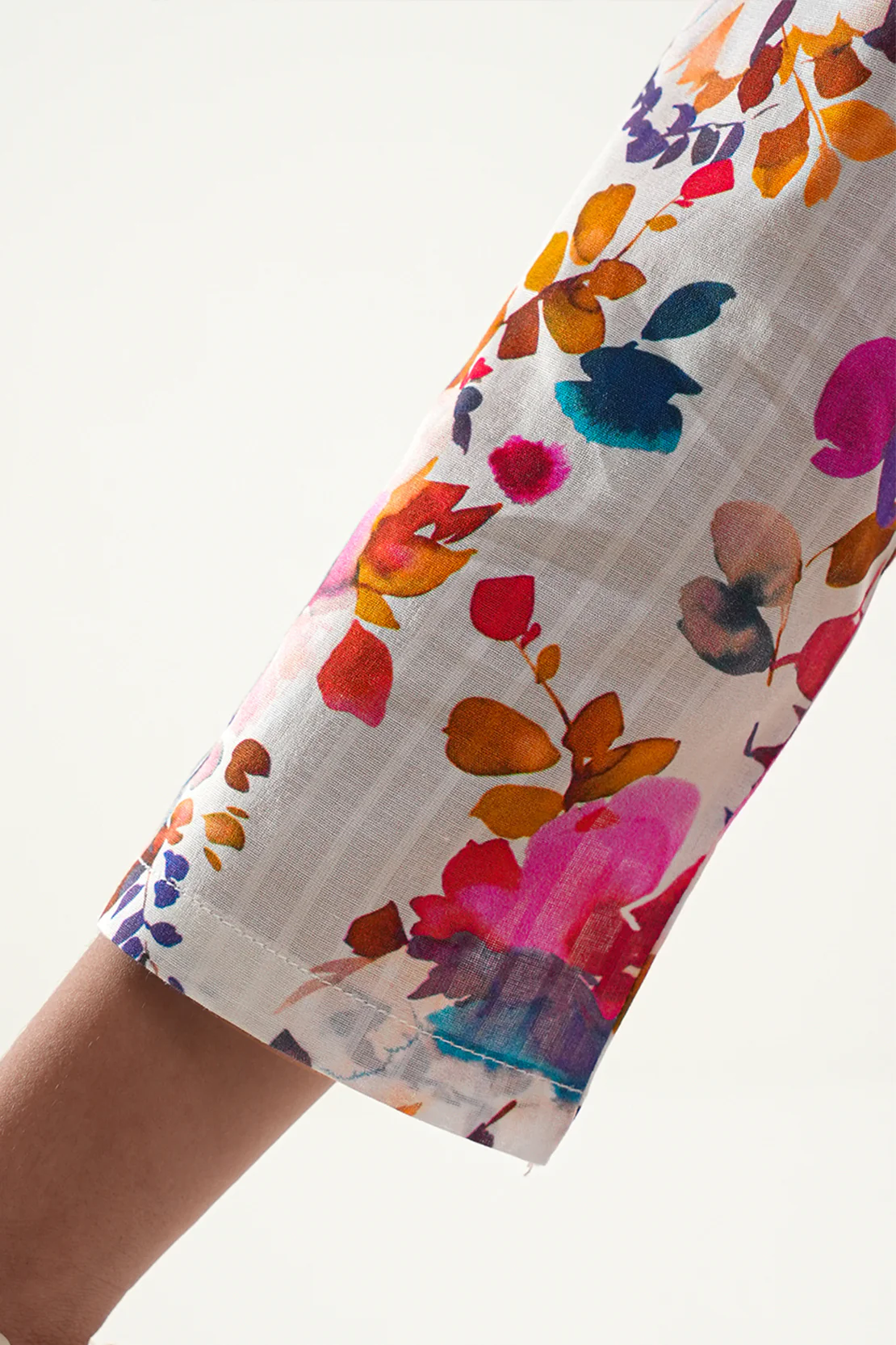 Stitched Printed Lawn Shirt For Kids - Image 5